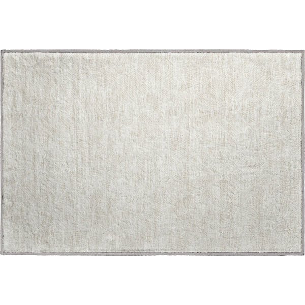 Dubrovnik Machine Washable Transitional Ivory Rug 1'8" x 2'6"