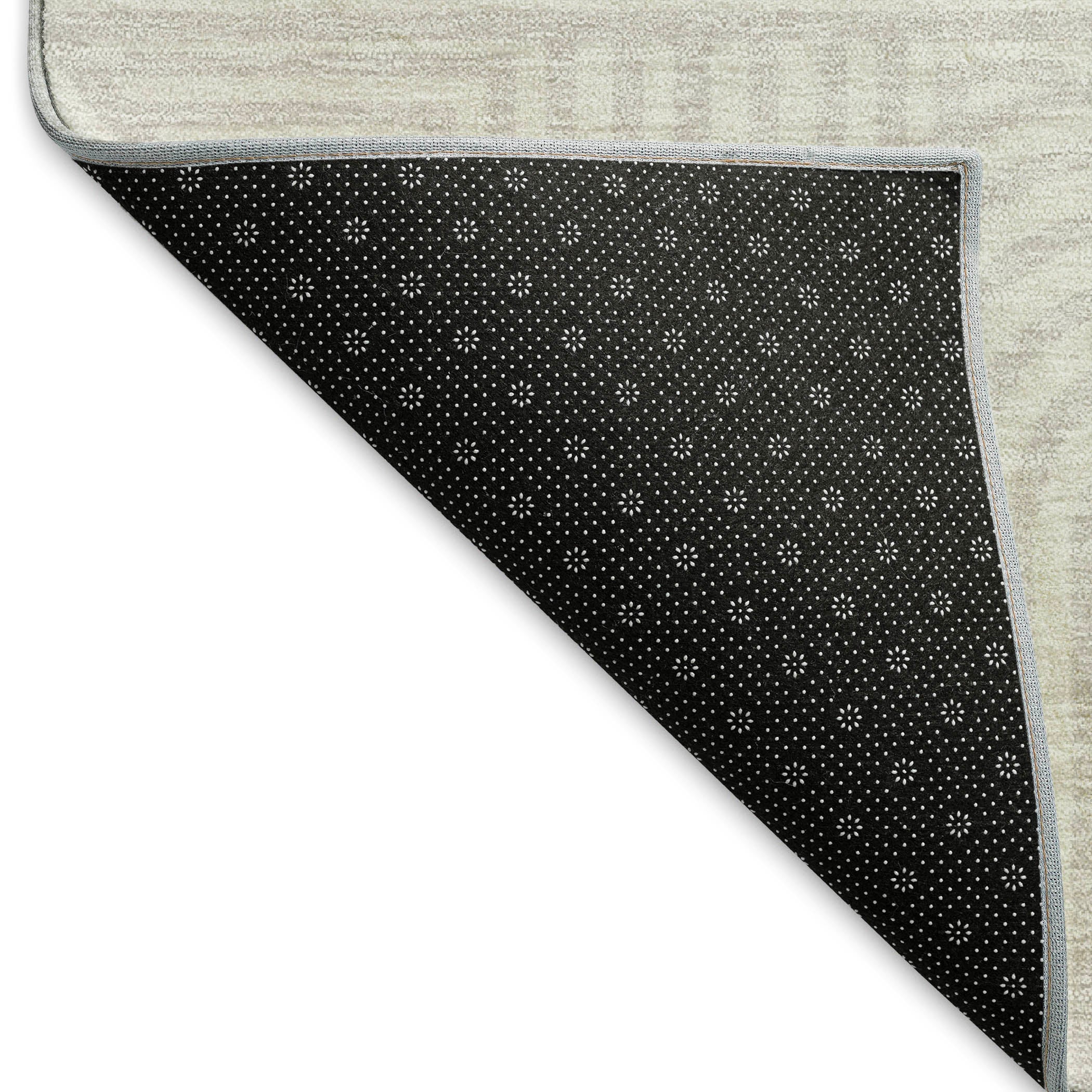 Prague Machine Washable Transitional Ivory Rug 1'8" x 2'6" #shape_Rectangle