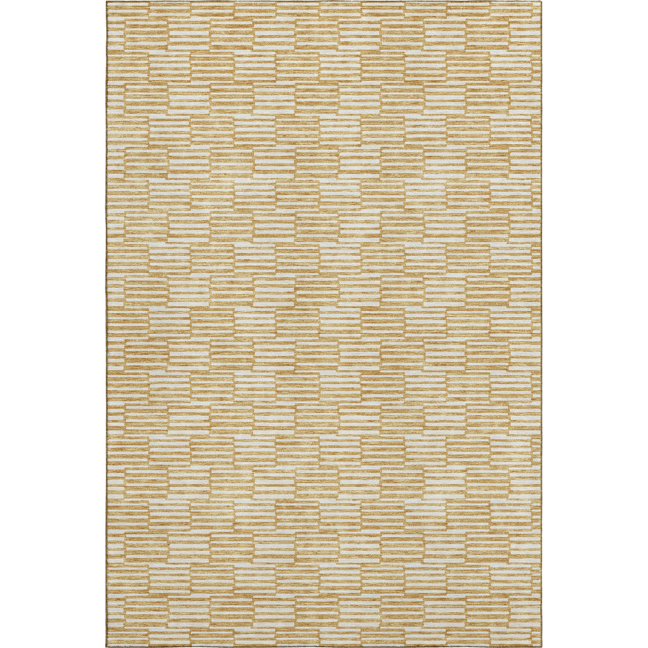 Vienna Machine Washable Transitional Gold Rug 2'6" x 3'10" #shape_Rectangle