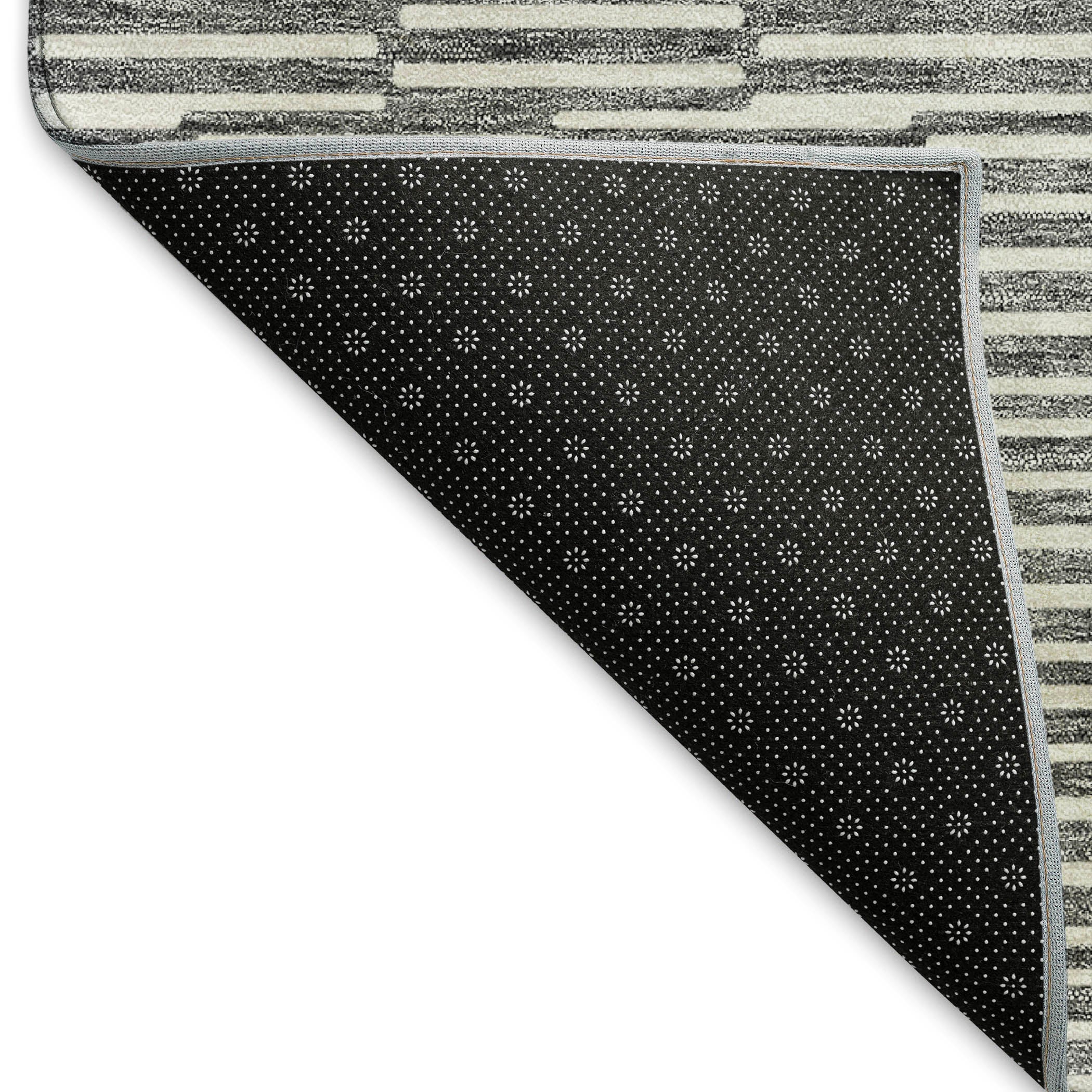 Vienna Machine Washable Transitional Gray Rug 1'8" x 2'6" #shape_Rectangle