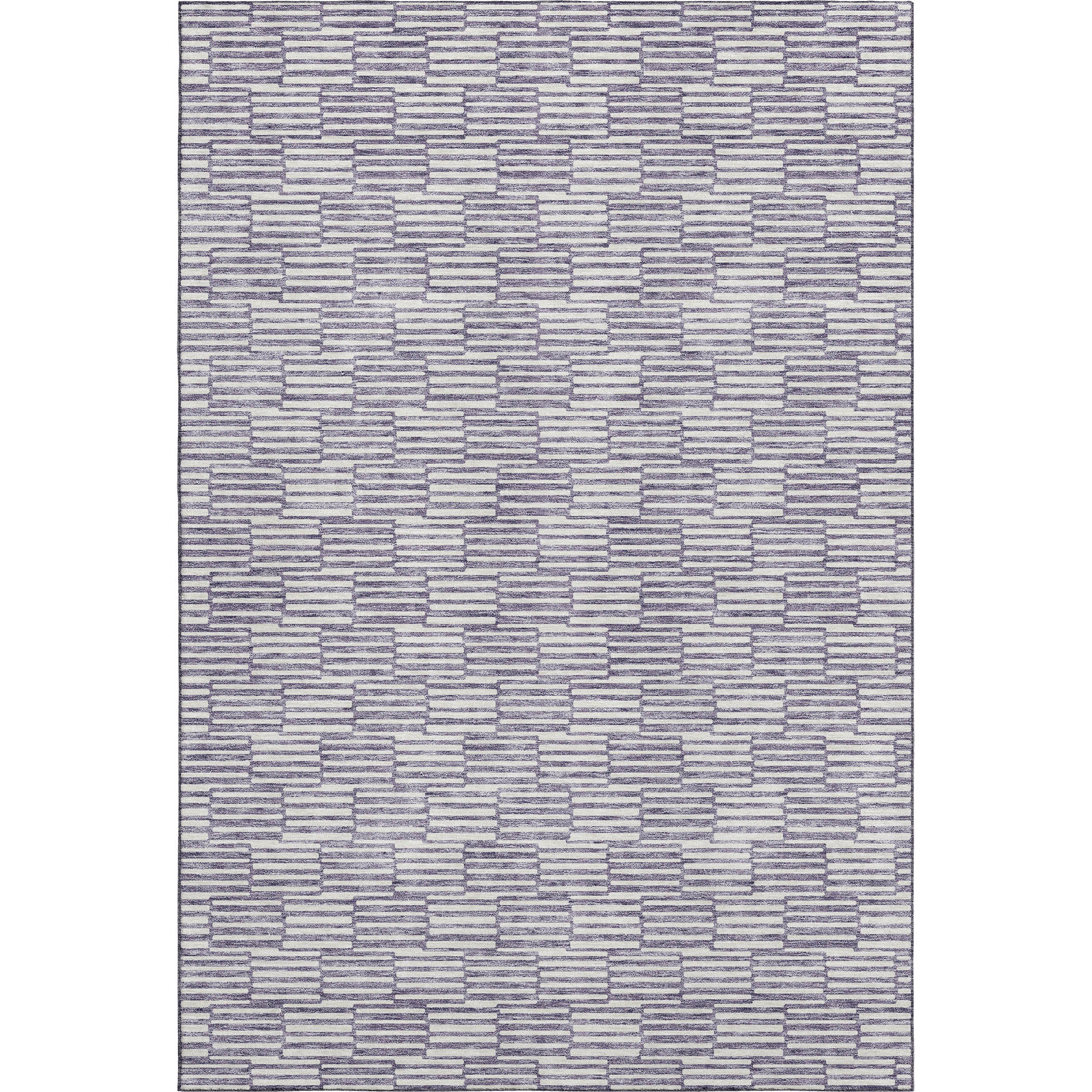 Vienna Machine Washable Transitional Lilac Purple Rug 2'6" x 3'10" #shape_Rectangle