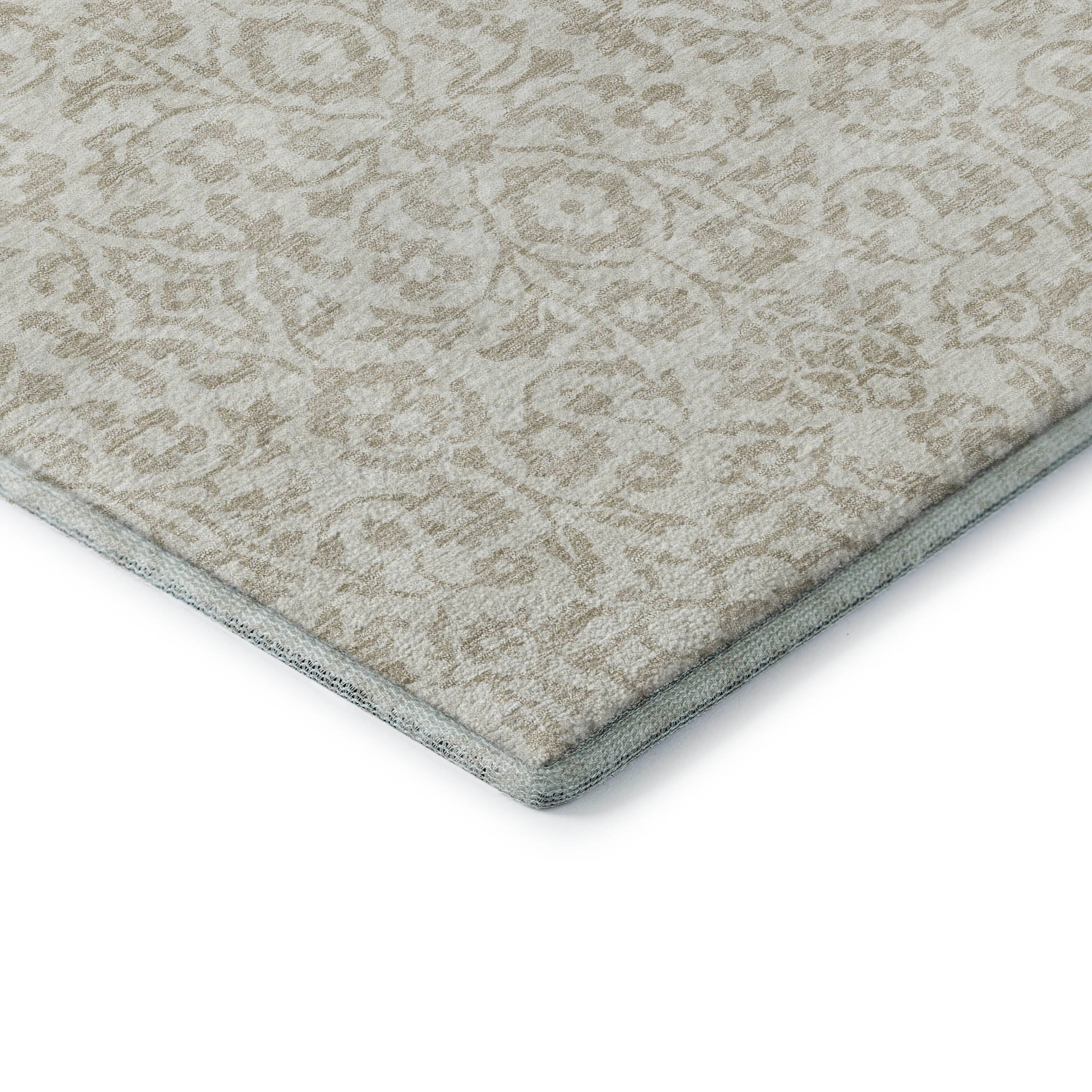 Sintra Machine Washable Traditional Ivory Rug 1'8" x 2'6" #shape_Rectangle