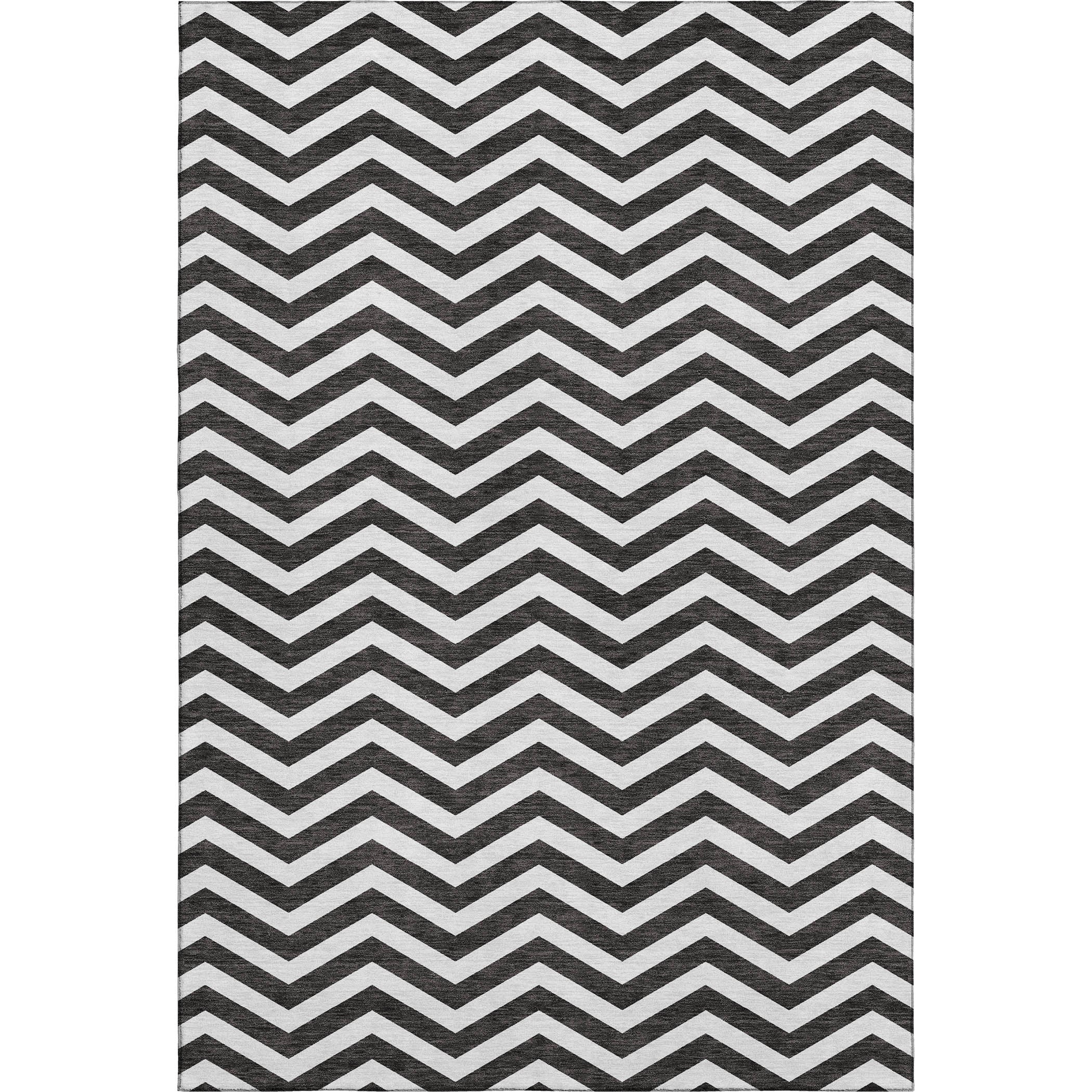 Sarajevo Machine Washable Transitional Black Rug 2'6" x 3'10" #shape_Rectangle