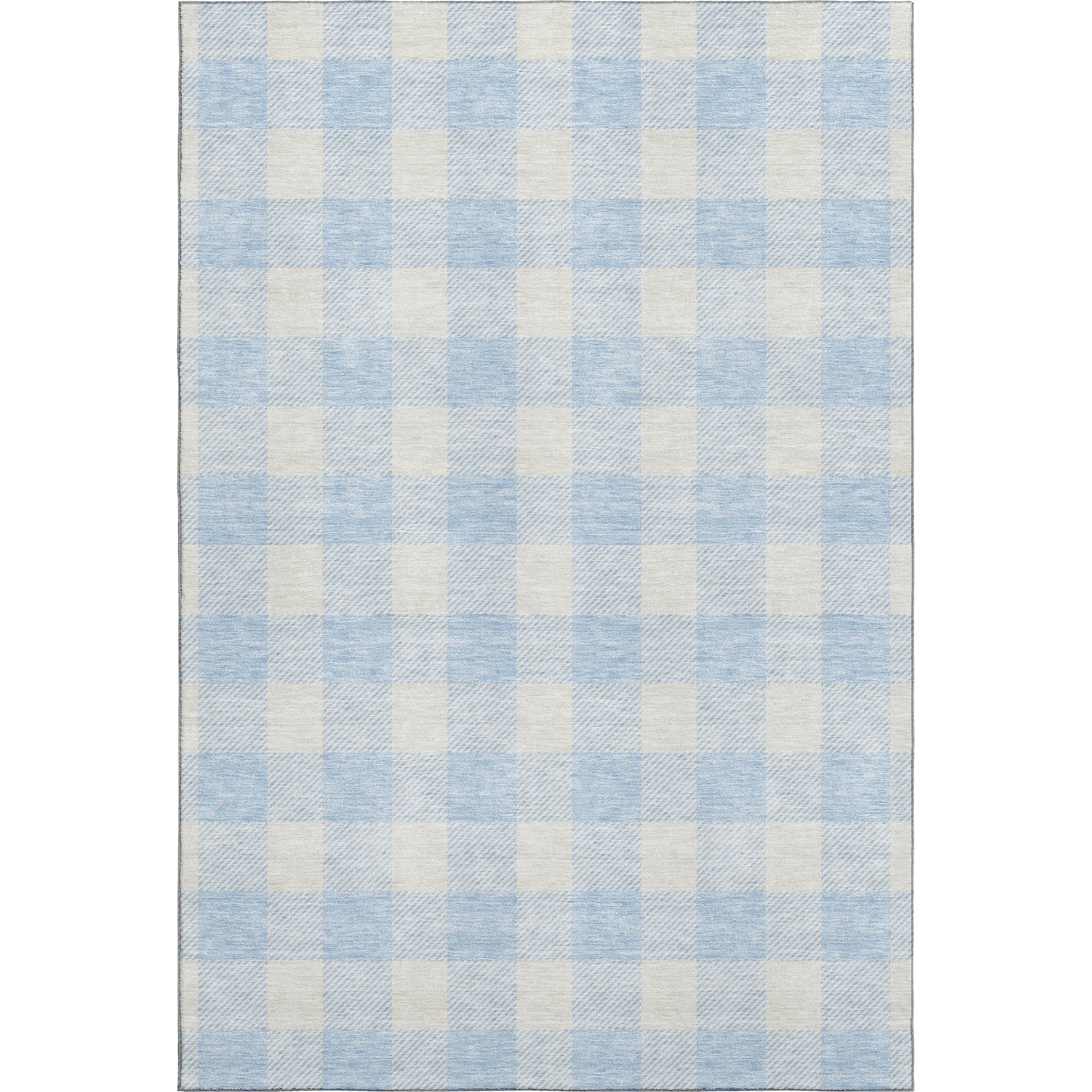 Kyoto Machine Washable Transitional Sky Blue Rug 2'6" x 3'10" #shape_Rectangle