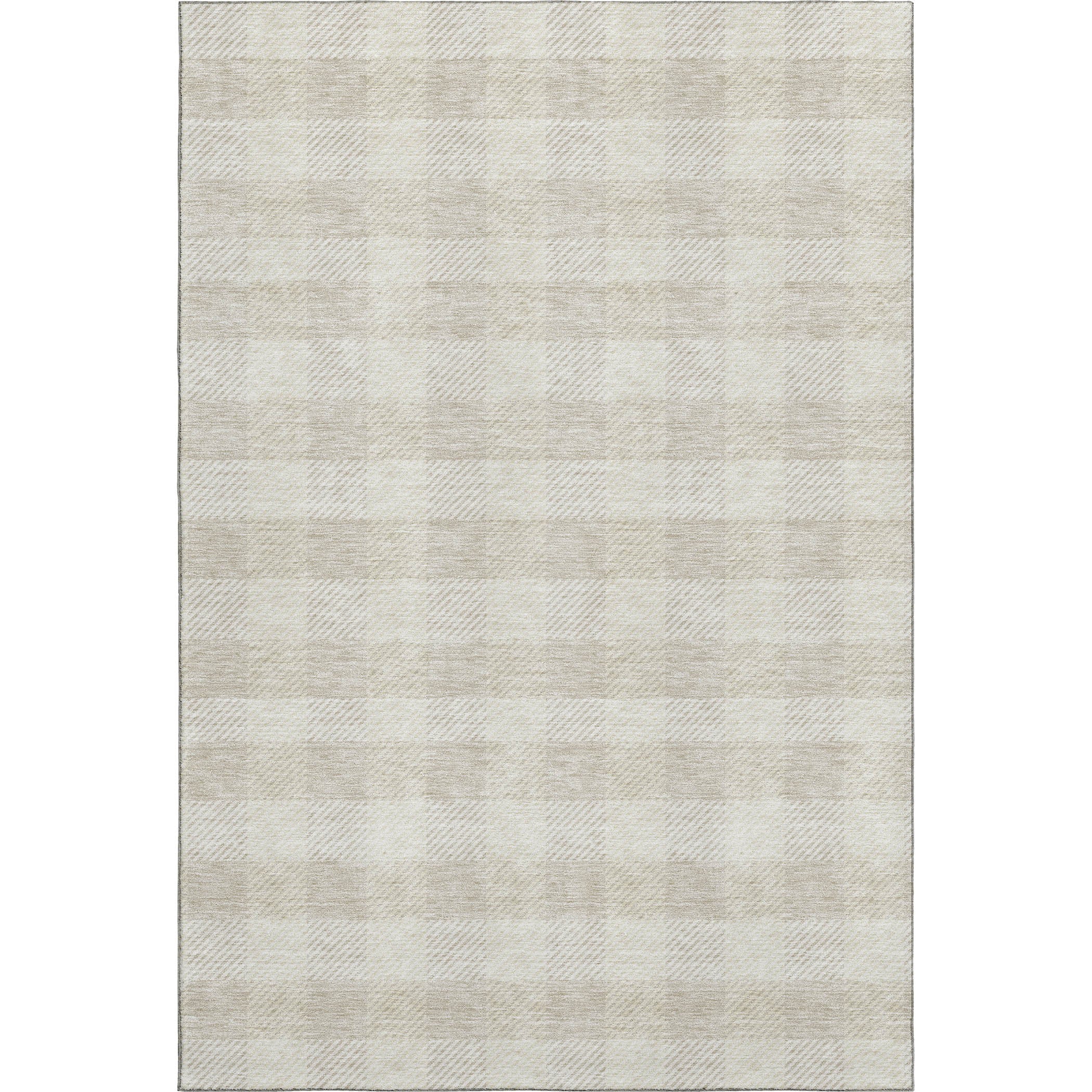 Bruges Machine Washable Transitional Ivory Rug 2'6" x 3'10" #shape_Rectangle