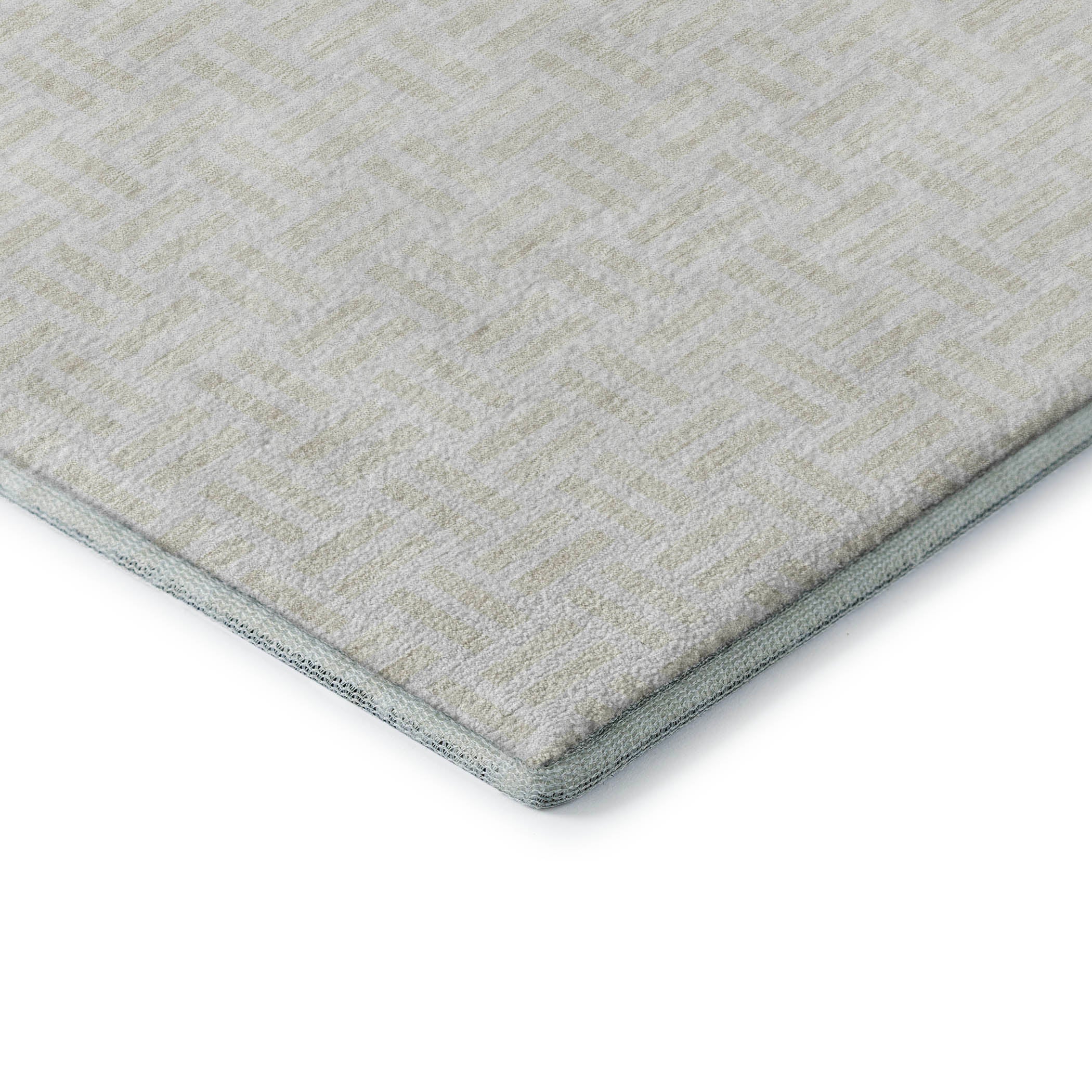 Bergen Machine Washable Transitional Ivory Rug 1'8" x 2'6" #shape_Rectangle