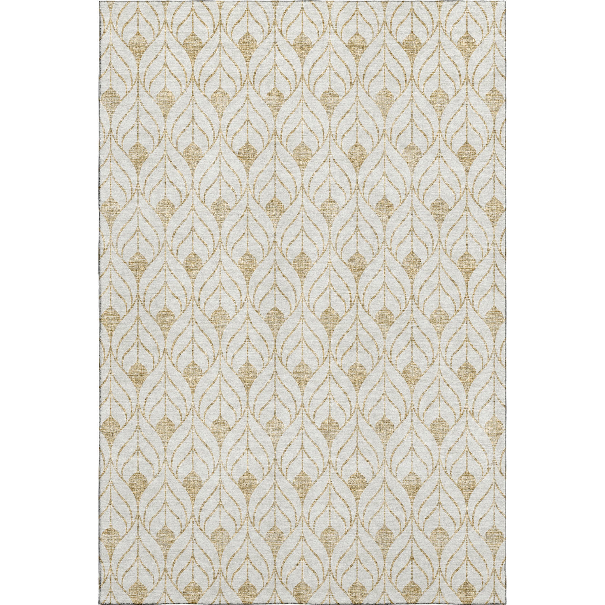 Marrakech Machine Washable Transitional Gold Rug 2'6" x 3'10" #shape_Rectangle