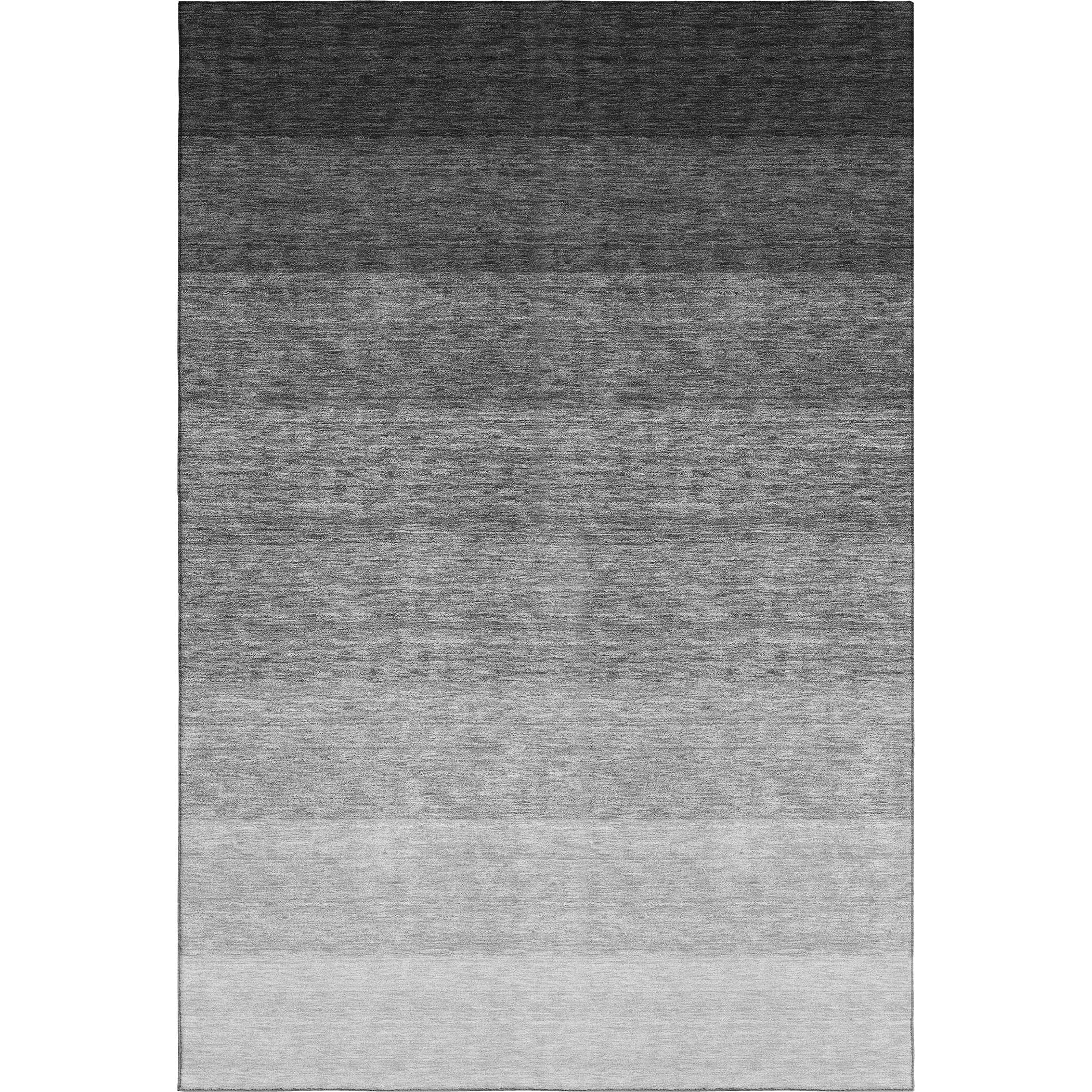 Salzburg Machine Washable Transitional Black Rug 2'6" x 3'10" #shape_Rectangle