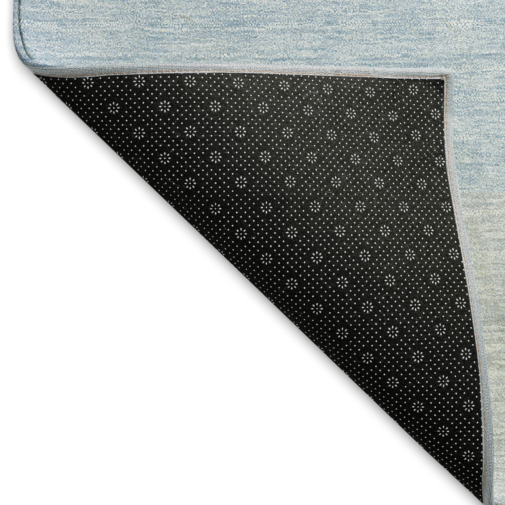 Salzburg Machine Washable Transitional Blue Rug 1'8" x 2'6" #shape_Rectangle