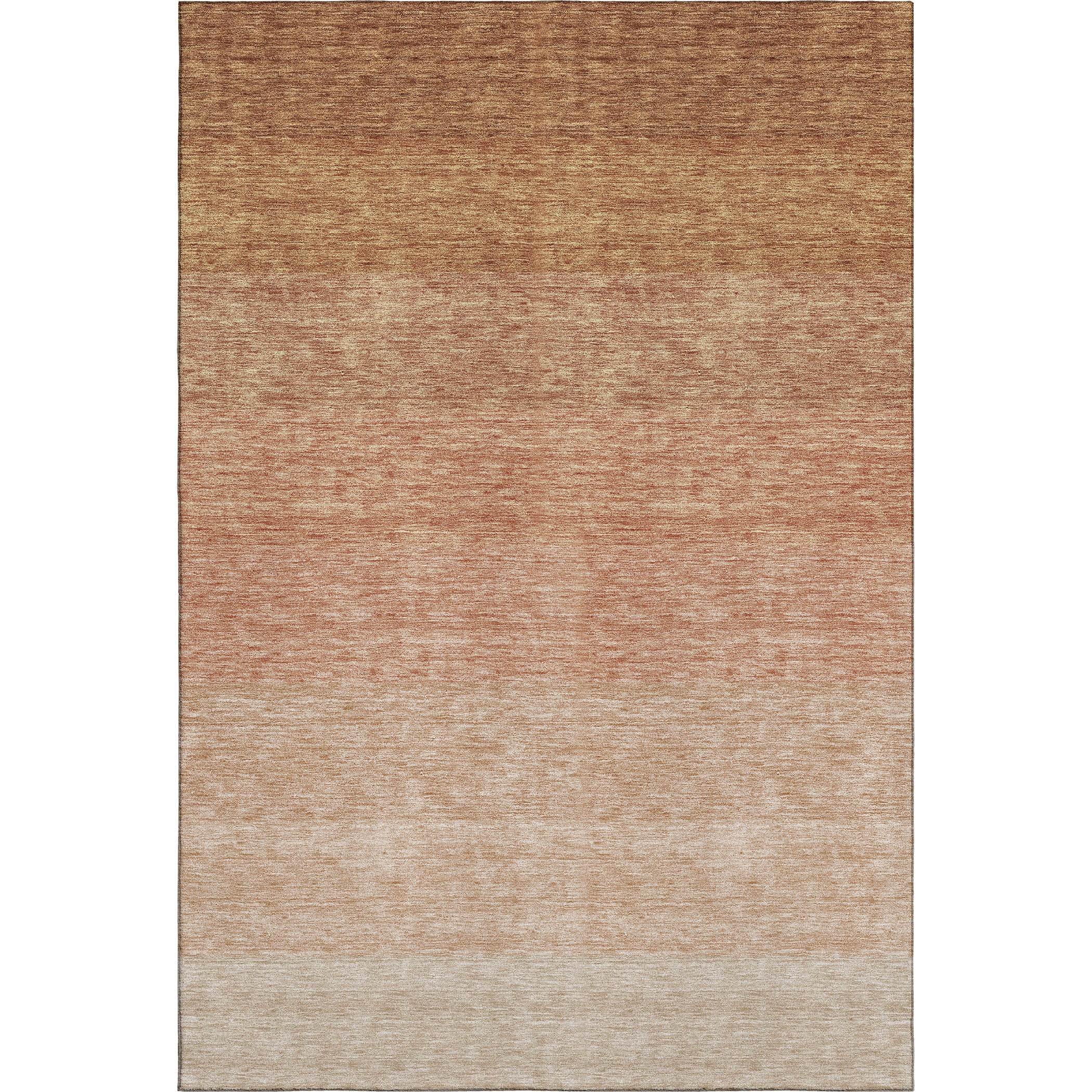 Salzburg Machine Washable Transitional Paprika Orange Rug 2'6" x 3'10" #shape_Rectangle