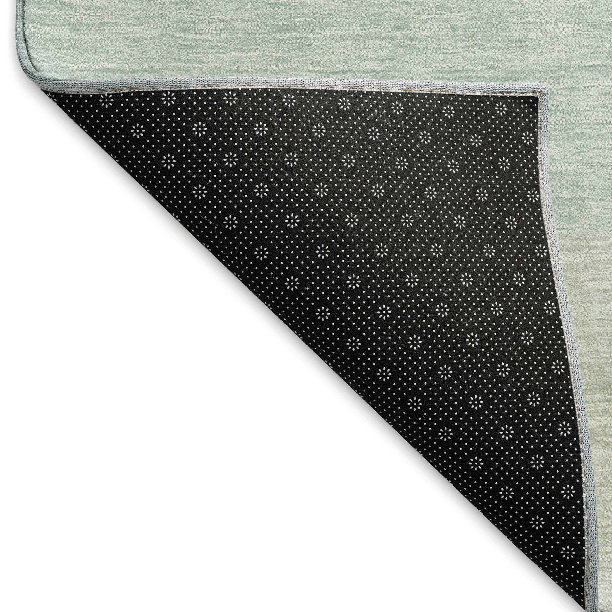 Salzburg Machine Washable Transitional Teal Rug 1'8" x 2'6" #shape_Rectangle