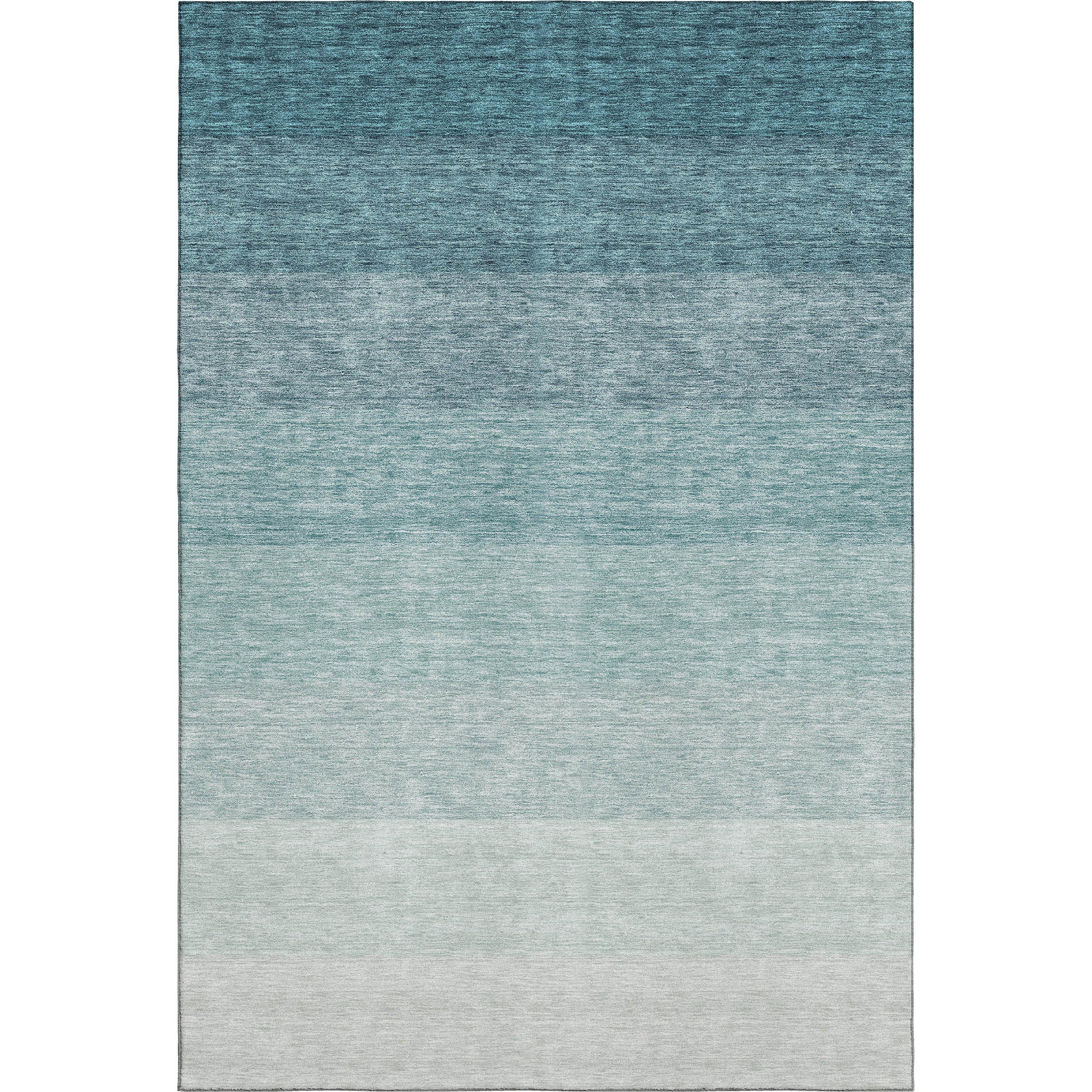 Salzburg Machine Washable Transitional Teal Rug 2'6" x 3'10" #shape_Rectangle