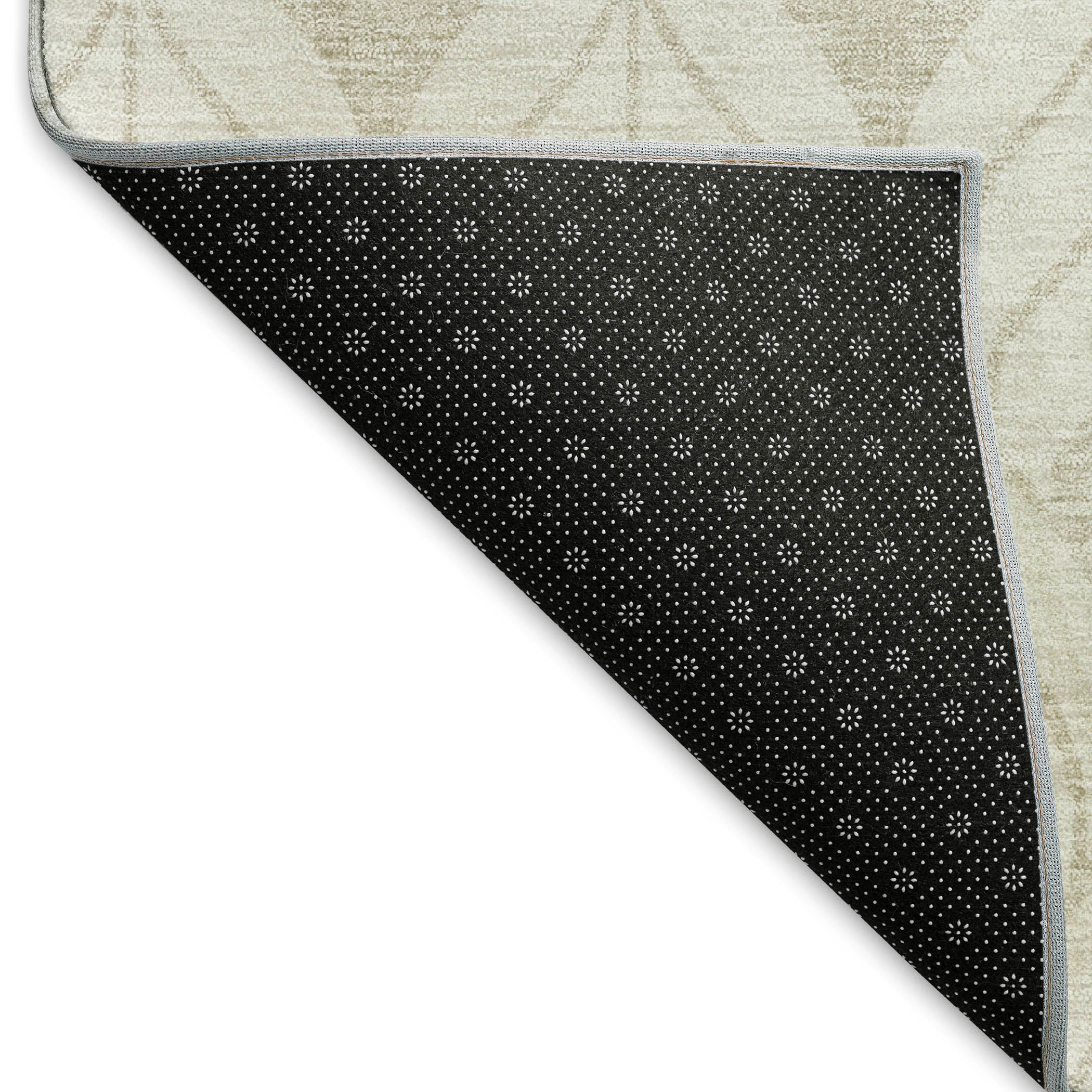 Istanbul Machine Washable Transitional Ivory Rug 1'8" x 2'6" #shape_Rectangle