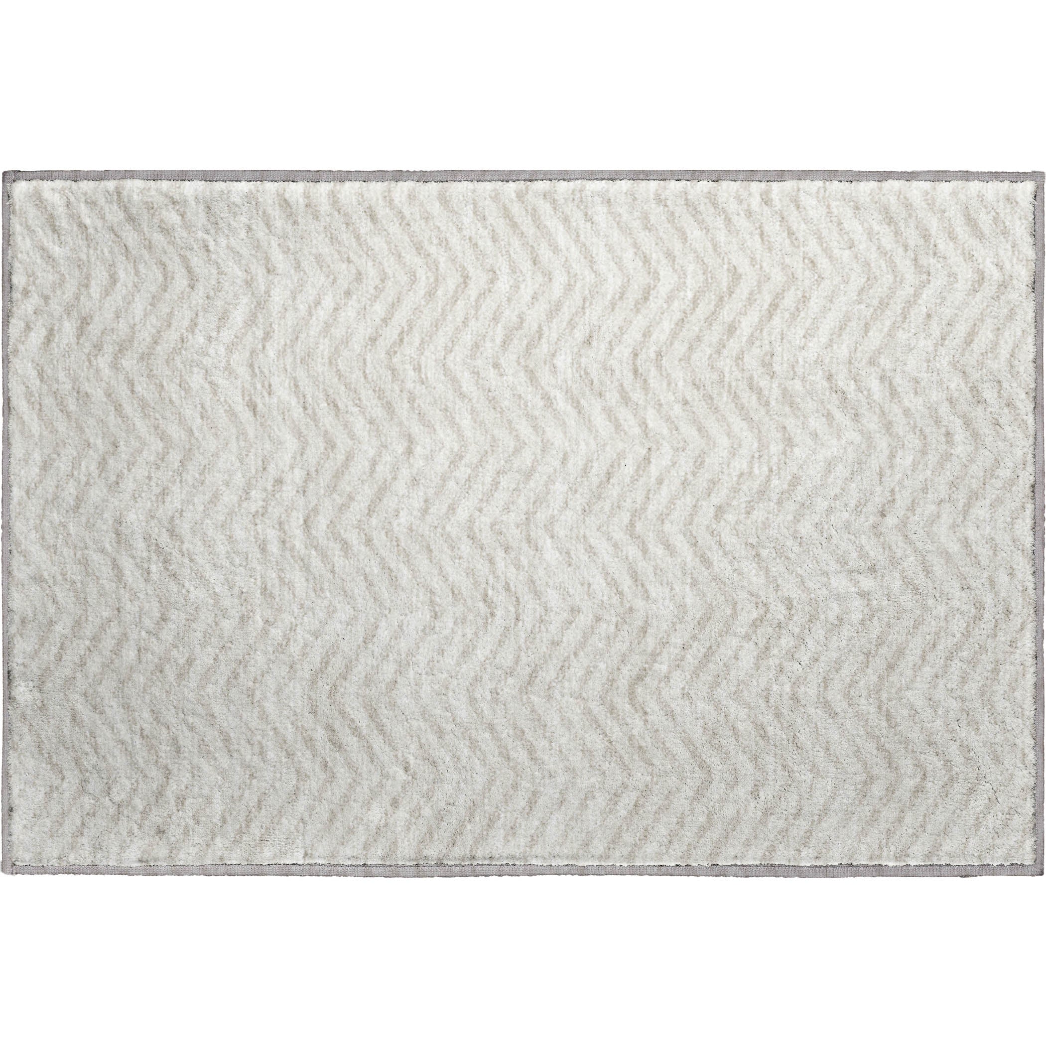 Bruges Machine Washable Transitional Ivory Rug 1'8" x 2'6" #shape_Rectangle