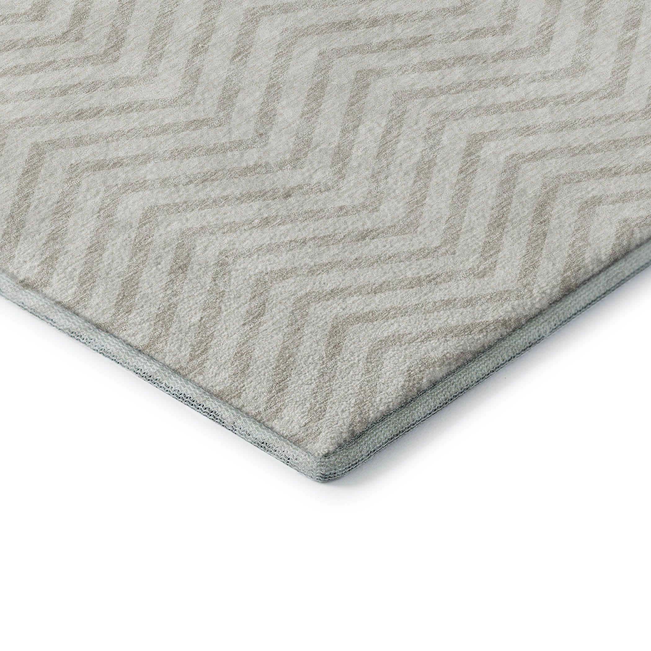 Bruges Machine Washable Transitional Ivory Rug 1'8" x 2'6" #shape_Rectangle