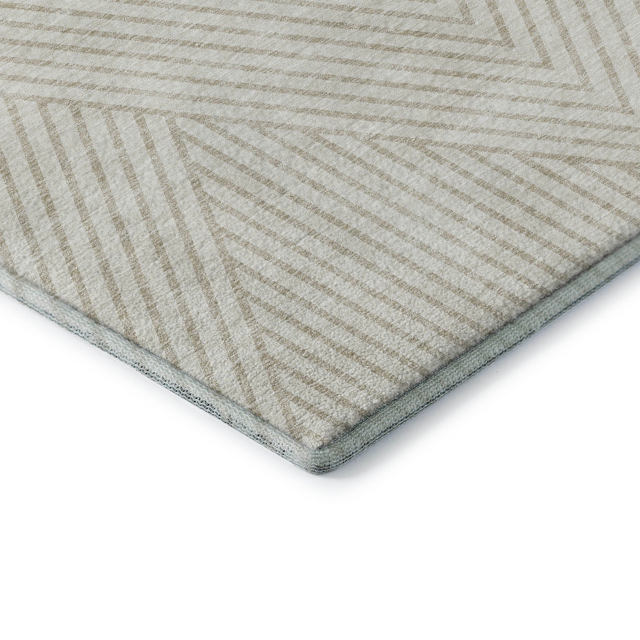 Bern Machine Washable Transitional Ivory Rug 1'8" x 2'6" #shape_Rectangle