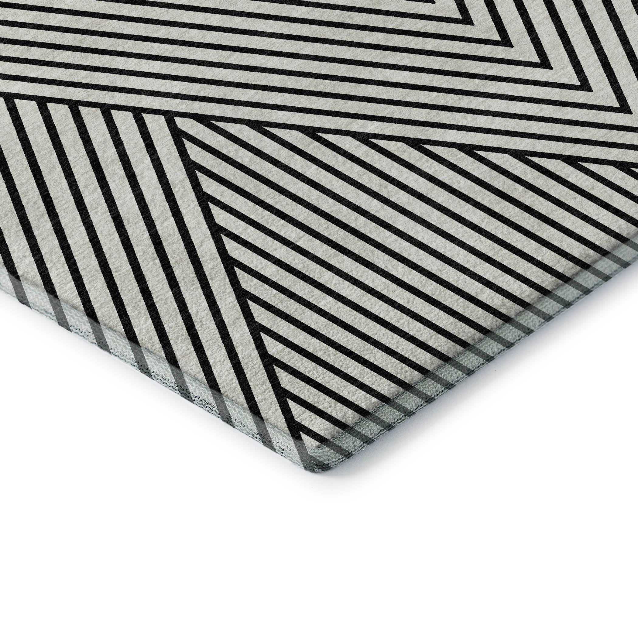 Bern Machine Washable Transitional White Ivory Rug 1'8" x 2'6" #shape_Rectangle