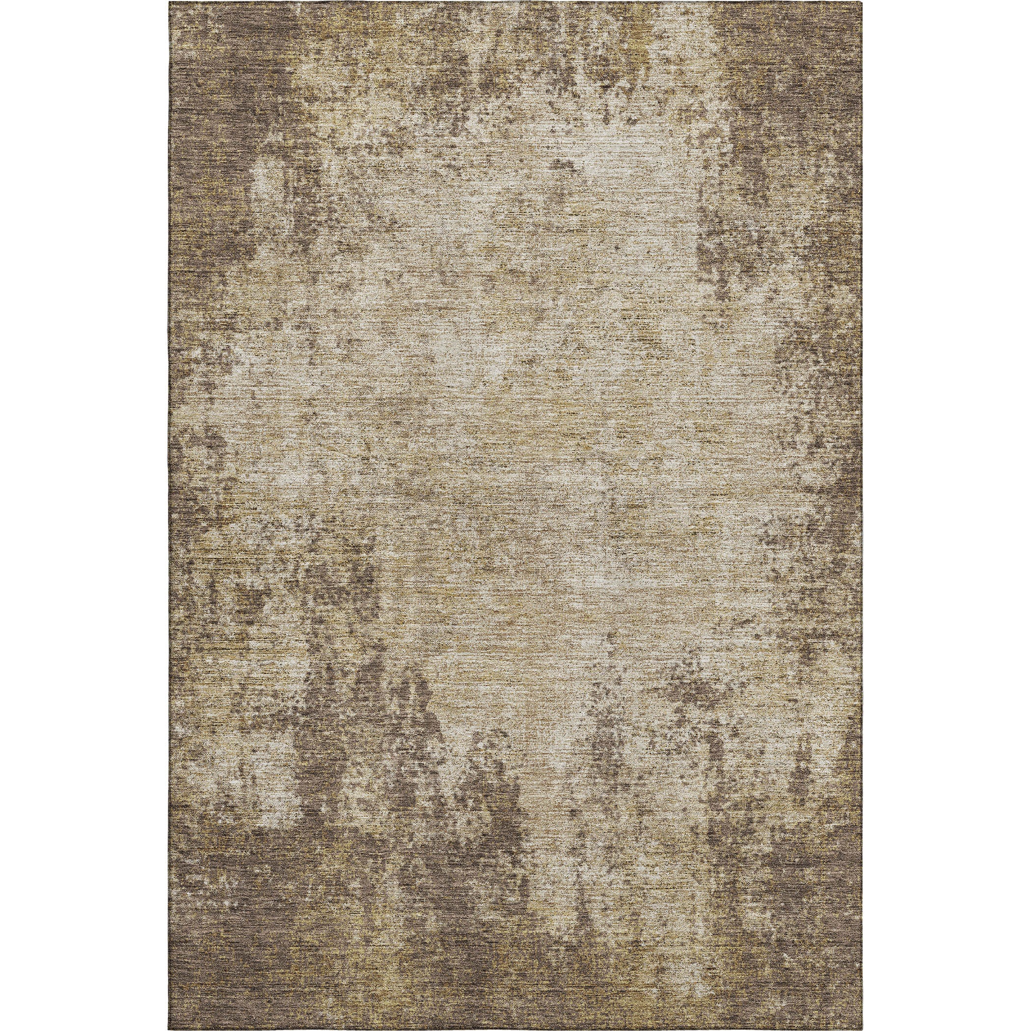 Bogota Machine Washable Transitional Brown Rug 2'6" x 3'10" #shape_Rectangle