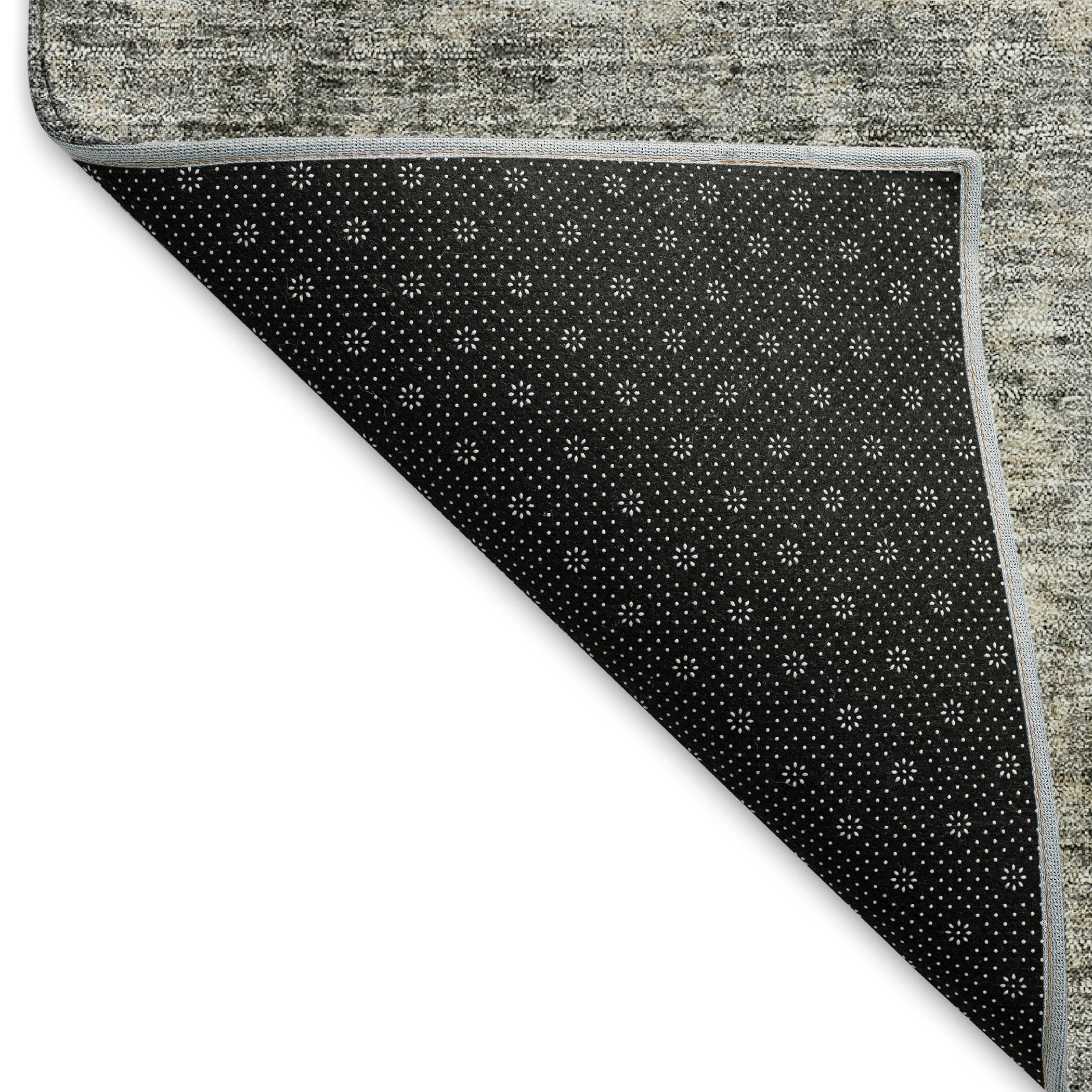 Bogota Machine Washable Transitional Gray Rug 1'8" x 2'6" #shape_Rectangle