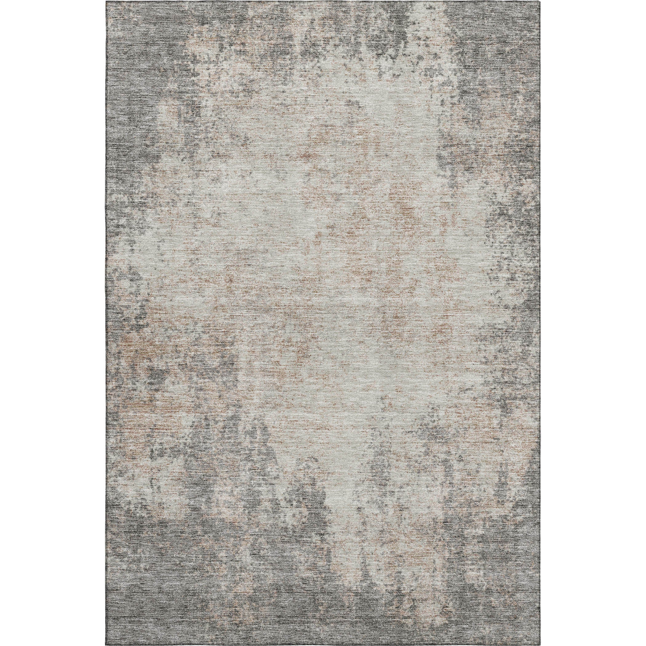Bogota Machine Washable Transitional Taupe Brown Rug 2'6" x 3'10" #shape_Rectangle