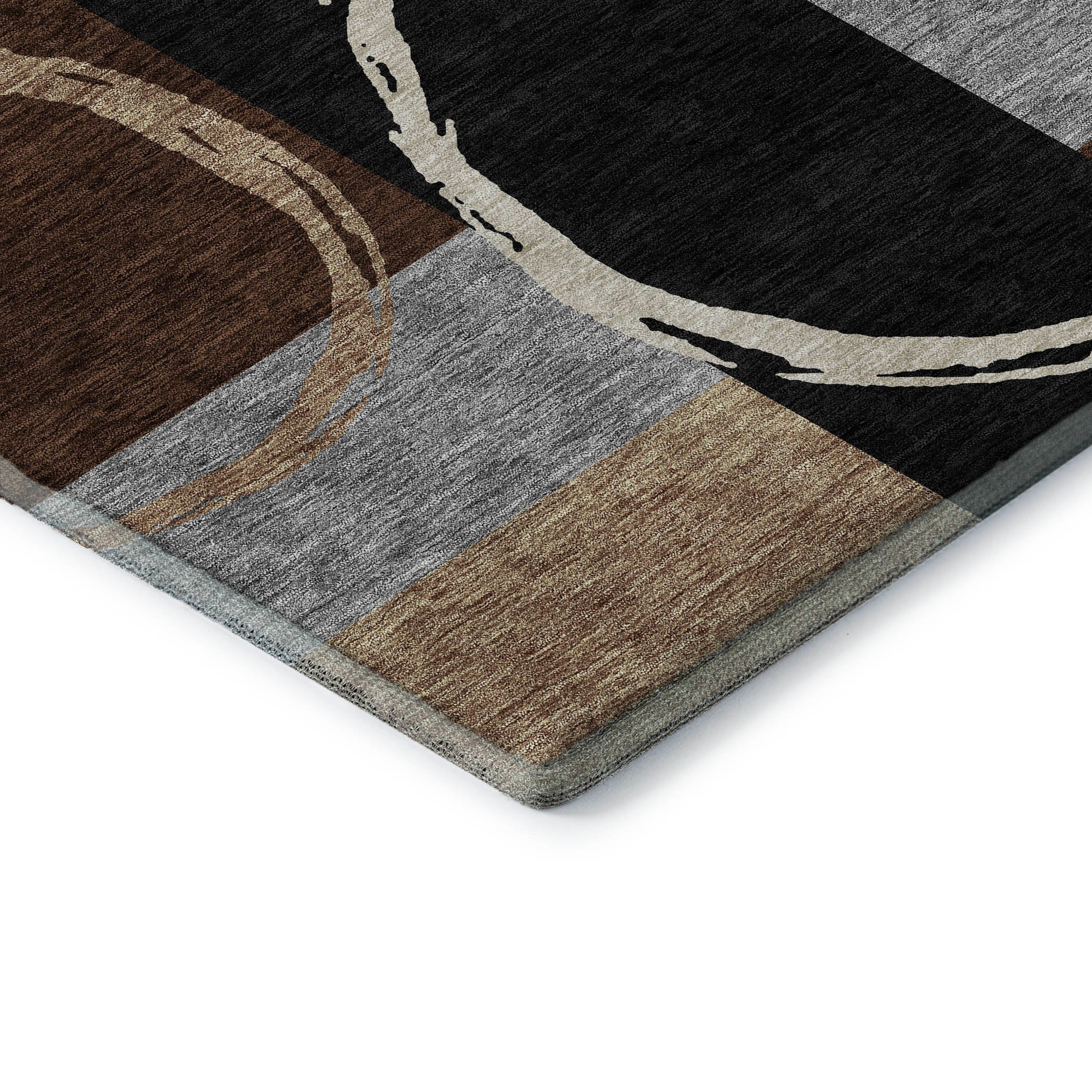 Istanbul Machine Washable Transitional Pewter Gray Rug 1'8" x 2'6" #shape_Rectangle