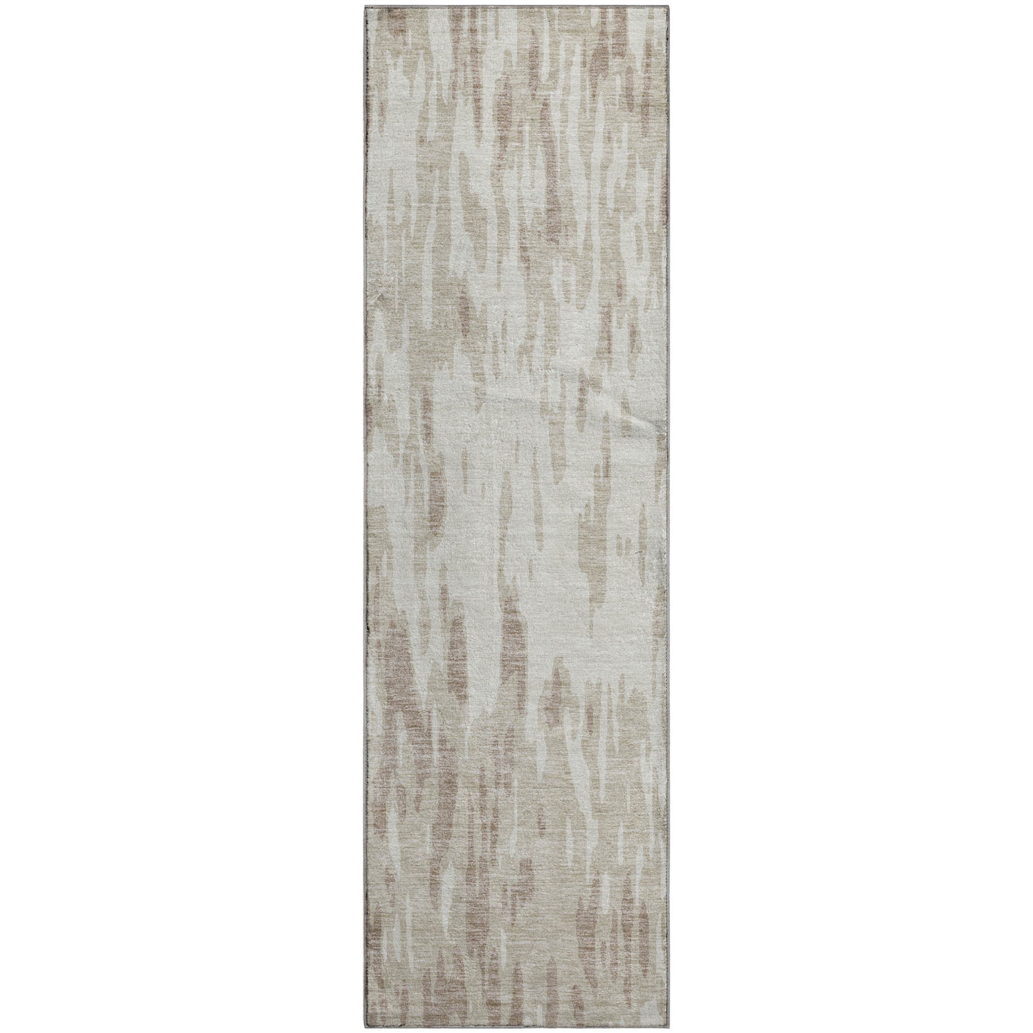 Porto Machine Washable Transitional Ivory Rug 2'3" x 7'6" #shape_Runner
