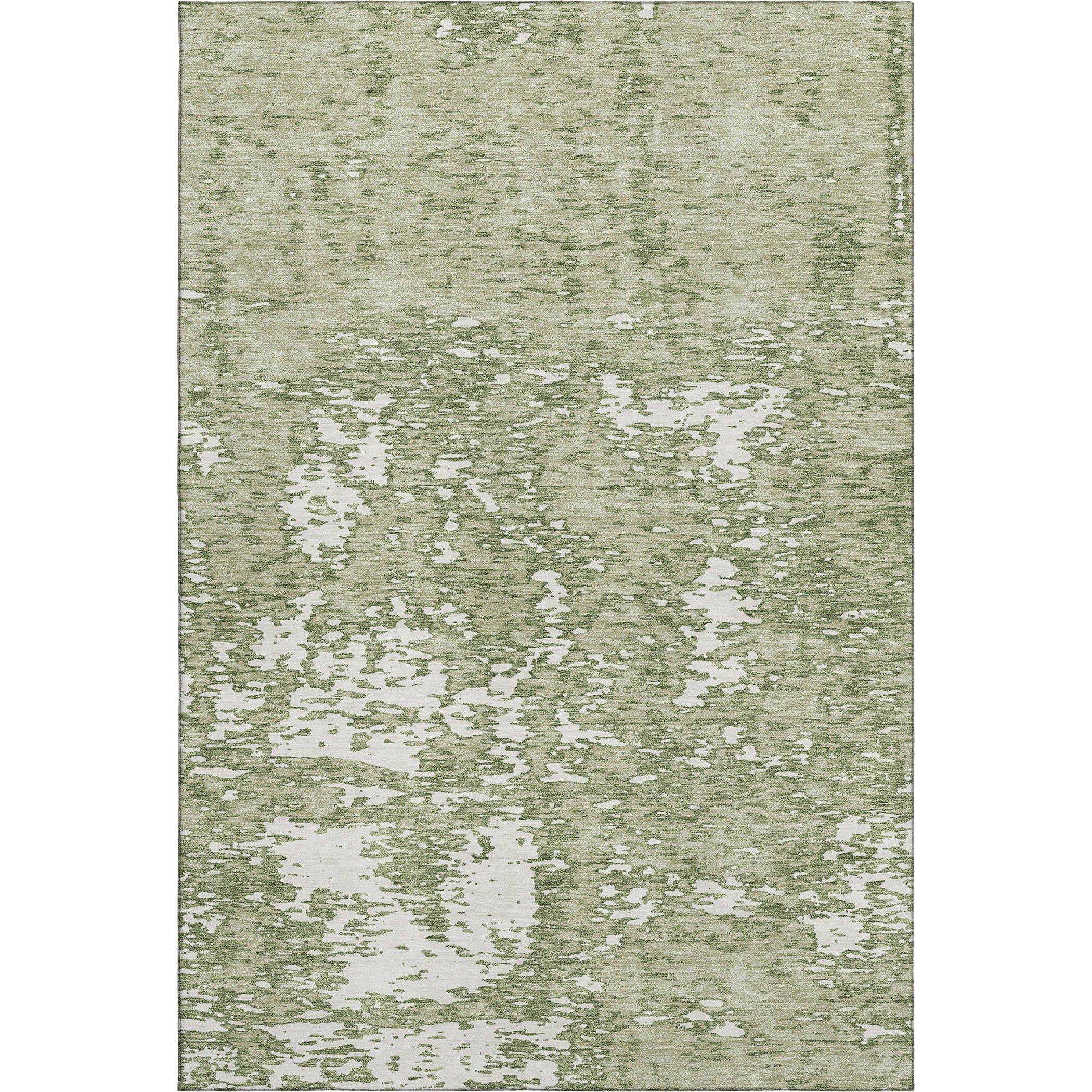 Ghent Machine Washable Transitional Aloe Green Rug 2'6" x 3'10" #shape_Rectangle