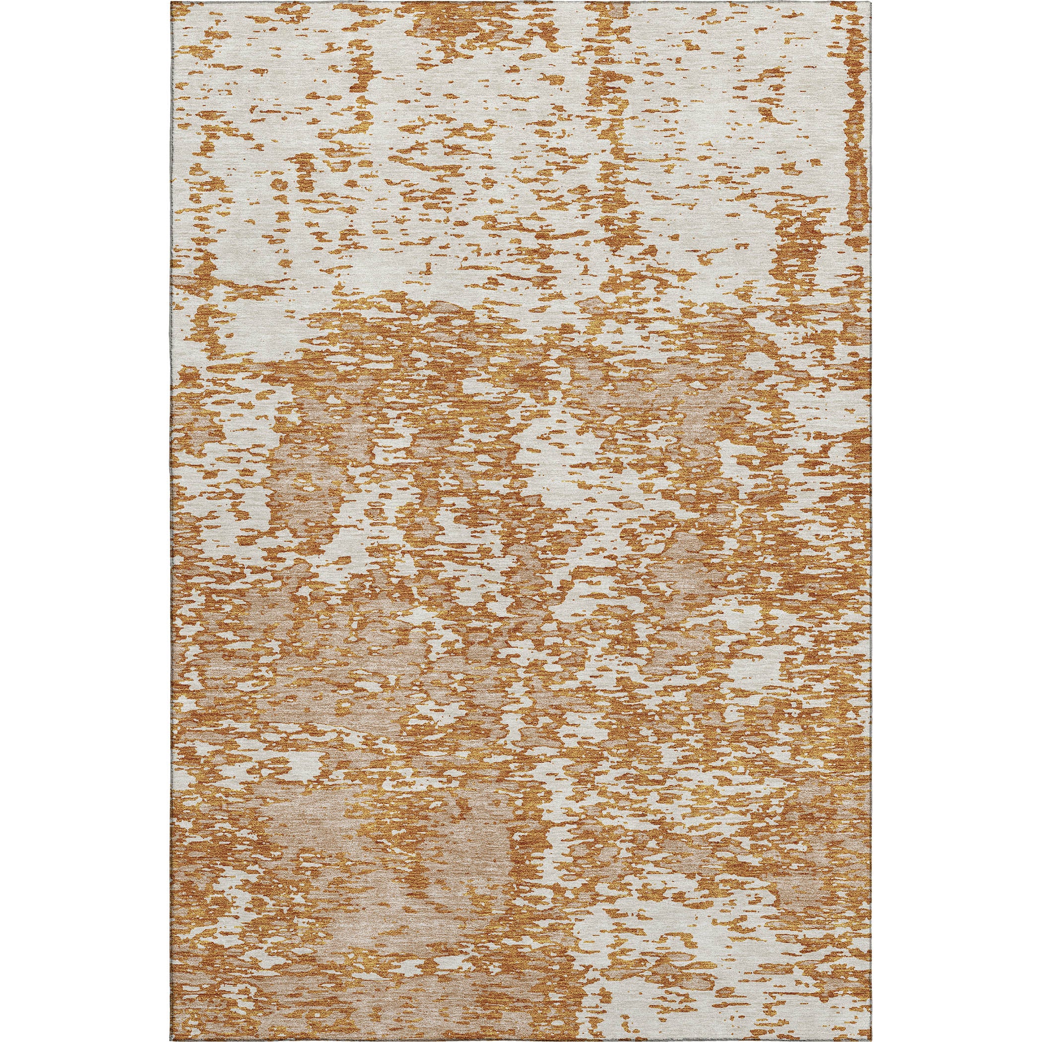 Ghent Machine Washable Transitional Copper Orange Rug 2'6" x 3'10" #shape_Rectangle