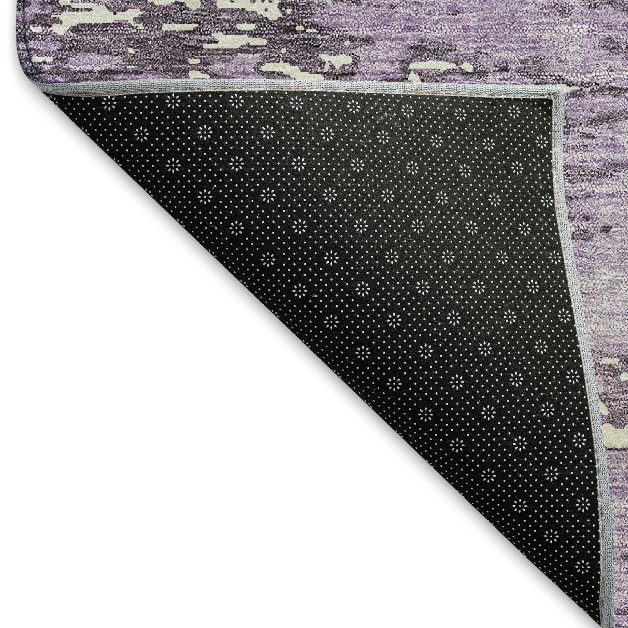 Ghent Machine Washable Transitional Lavender Purple Rug 1'8" x 2'6" #shape_Rectangle