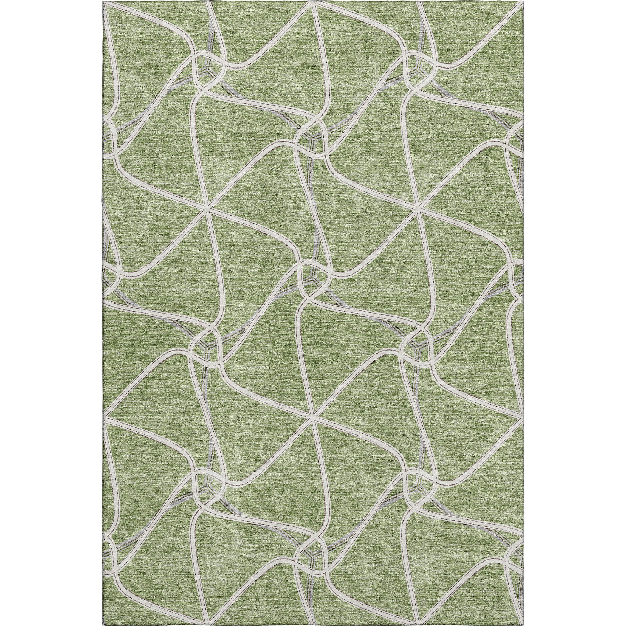 Jaipur Machine Washable Transitional Aloe Green Rug 2'6" x 3'10" #shape_Rectangle