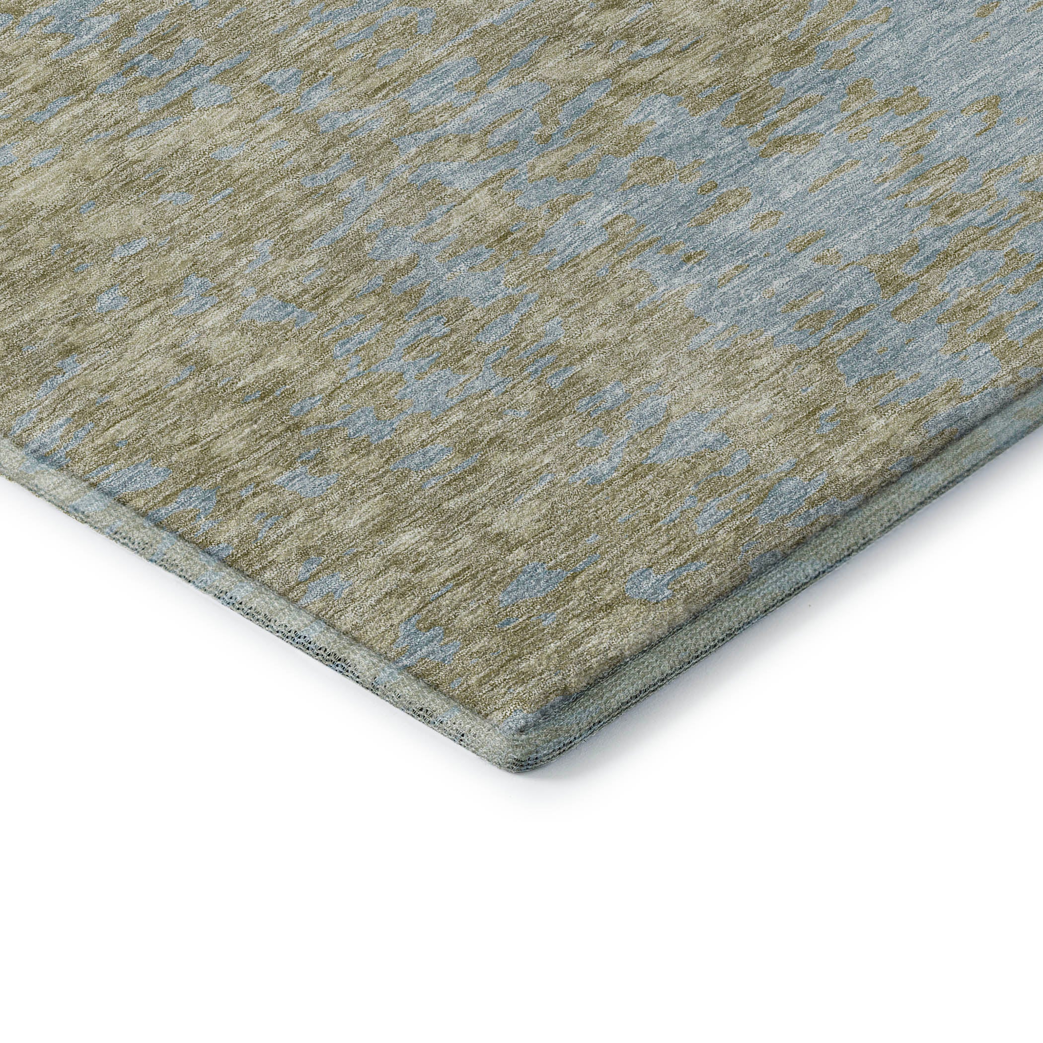 Rome Machine Washable Transitional Beige Brown Rug 1'8" x 2'6" #shape_Rectangle