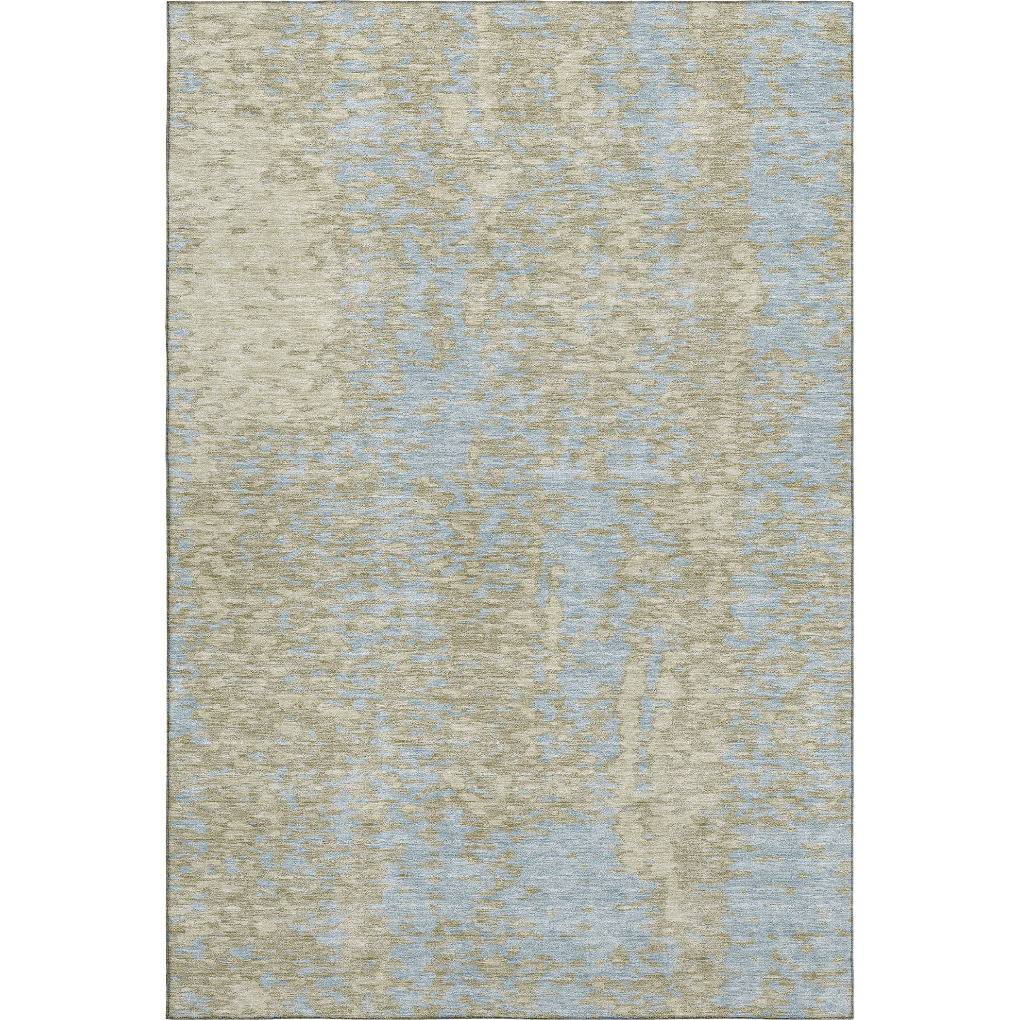 Rome Machine Washable Transitional Beige Brown Rug 2'6" x 3'10" #shape_Rectangle