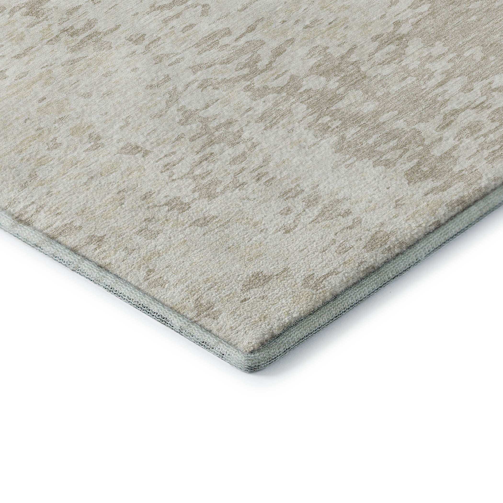 Rome Machine Washable Transitional Ivory Rug 1'8" x 2'6" #shape_Rectangle