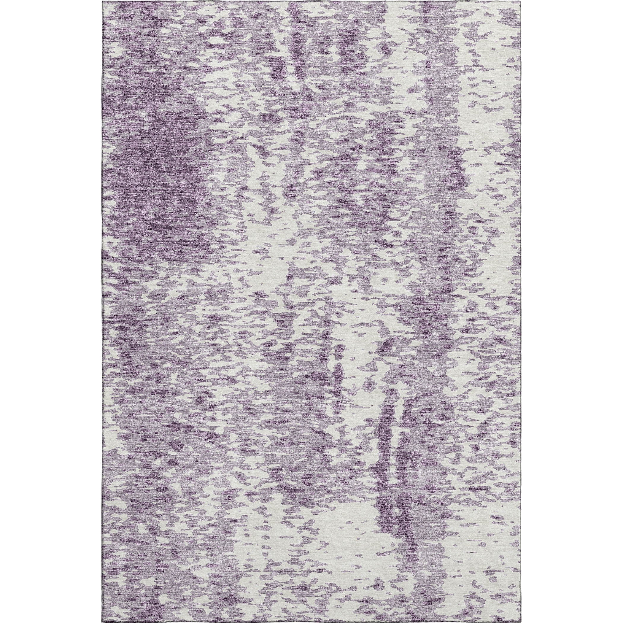 Rome Machine Washable Transitional Lavender Purple Rug 2'6" x 3'10" #shape_Rectangle