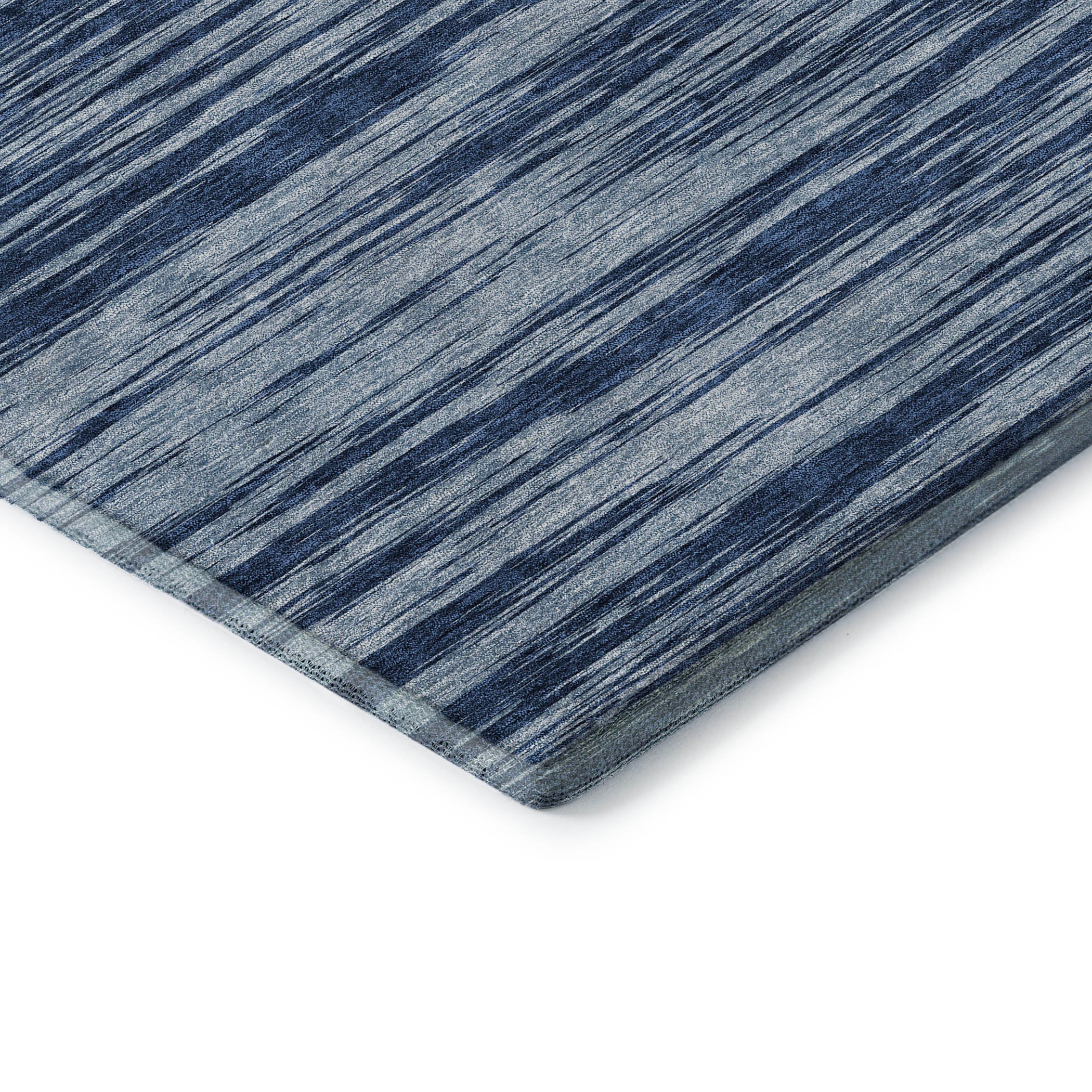 Montevideo Machine Washable Transitional Blue Rug 1'8" x 2'6" #shape_Rectangle
