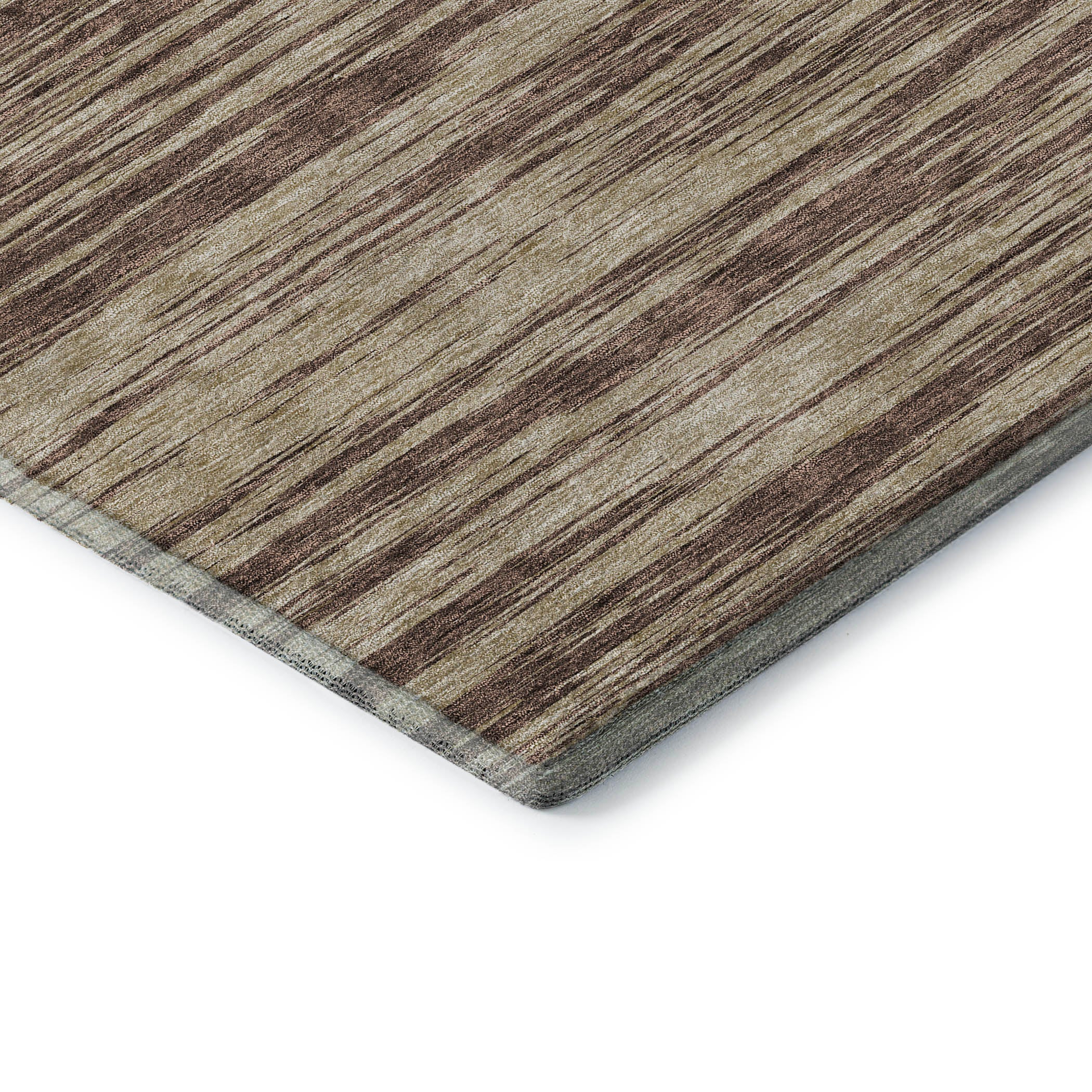 Montevideo Machine Washable Transitional Brown Rug 1'8" x 2'6" #shape_Rectangle