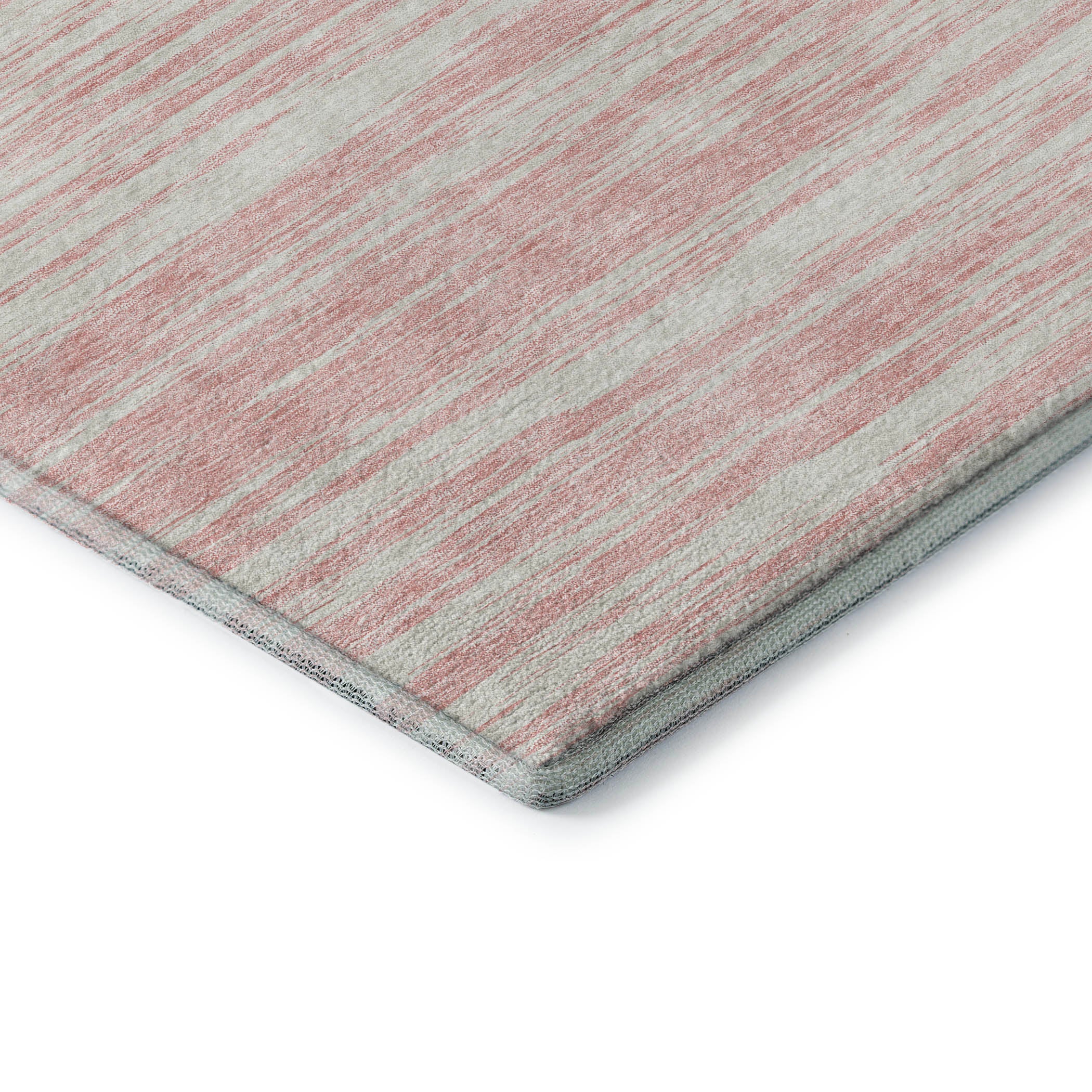 Montevideo Machine Washable Transitional Pink Rug 1'8" x 2'6" #shape_Rectangle