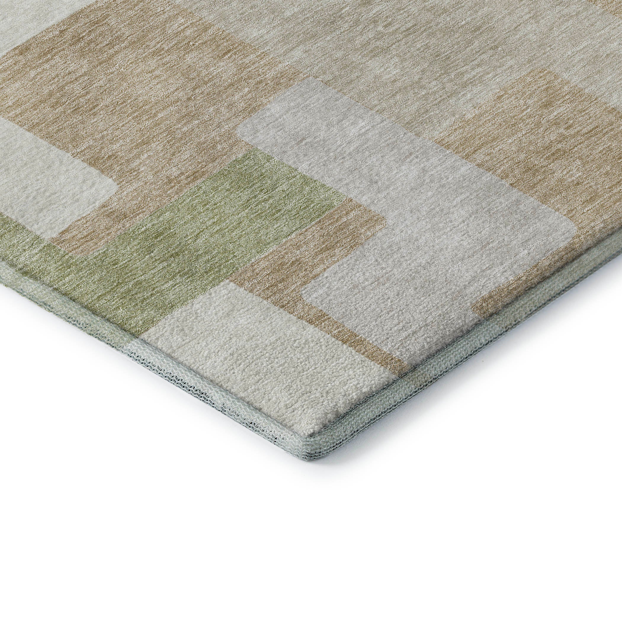 Salzburg Machine Washable Transitional Beige Brown Rug 1'8" x 2'6" #shape_Rectangle