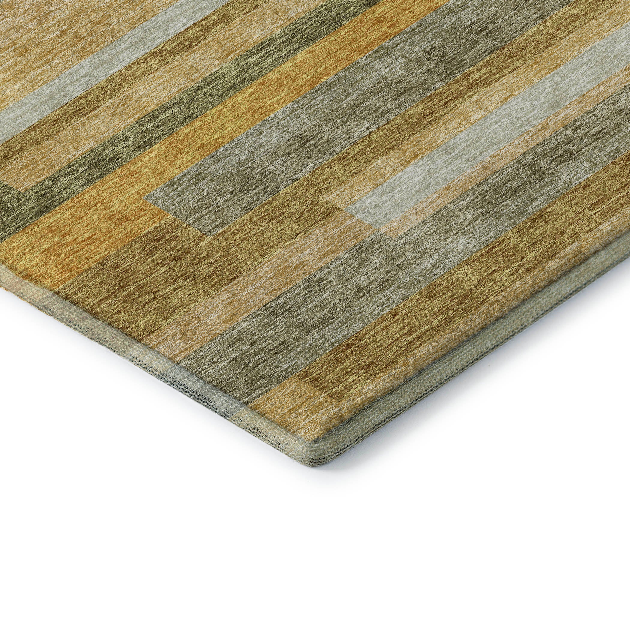 Tallinn Machine Washable Transitional Honey Gold Rug 1'8" x 2'6" #shape_Rectangle