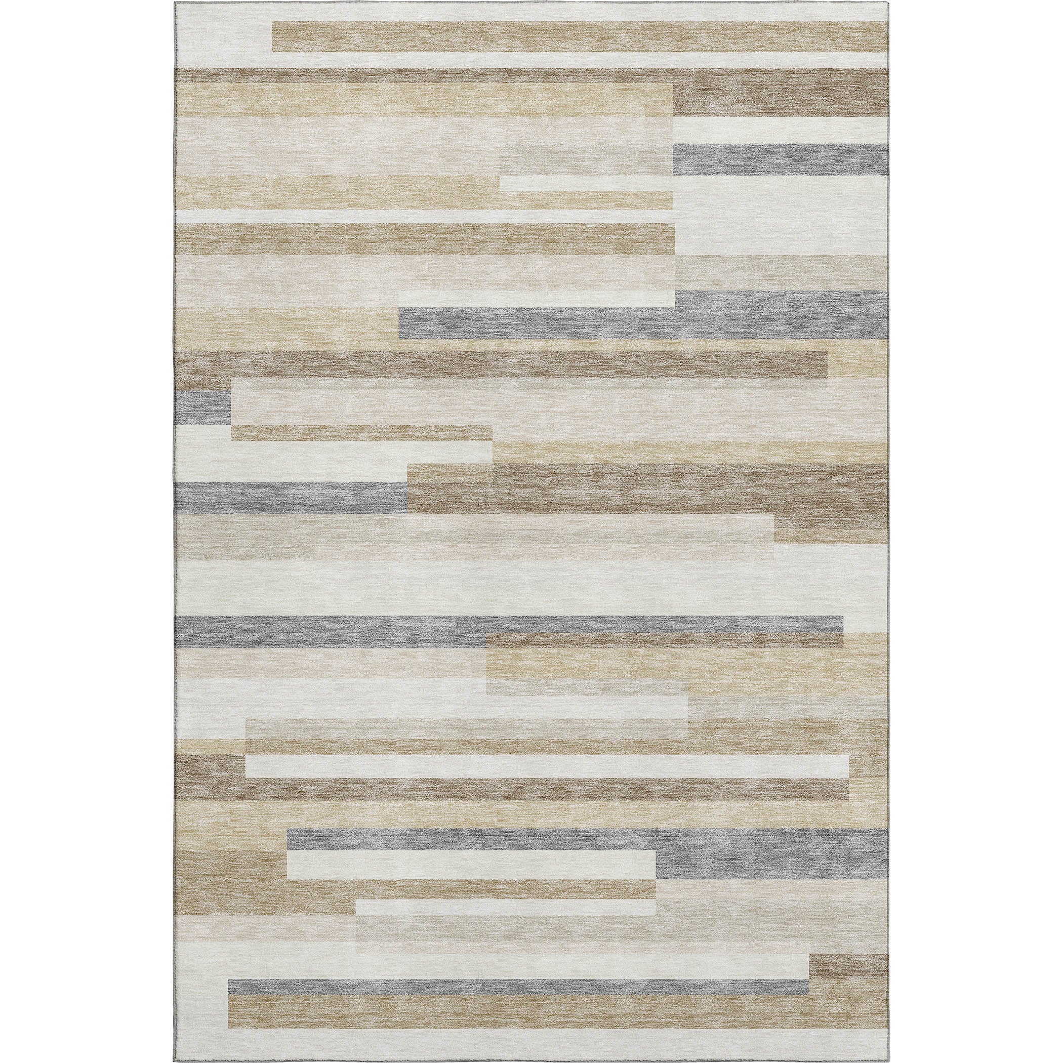 Tallinn Machine Washable Transitional Ivory Rug 2'6" x 3'10" #shape_Rectangle