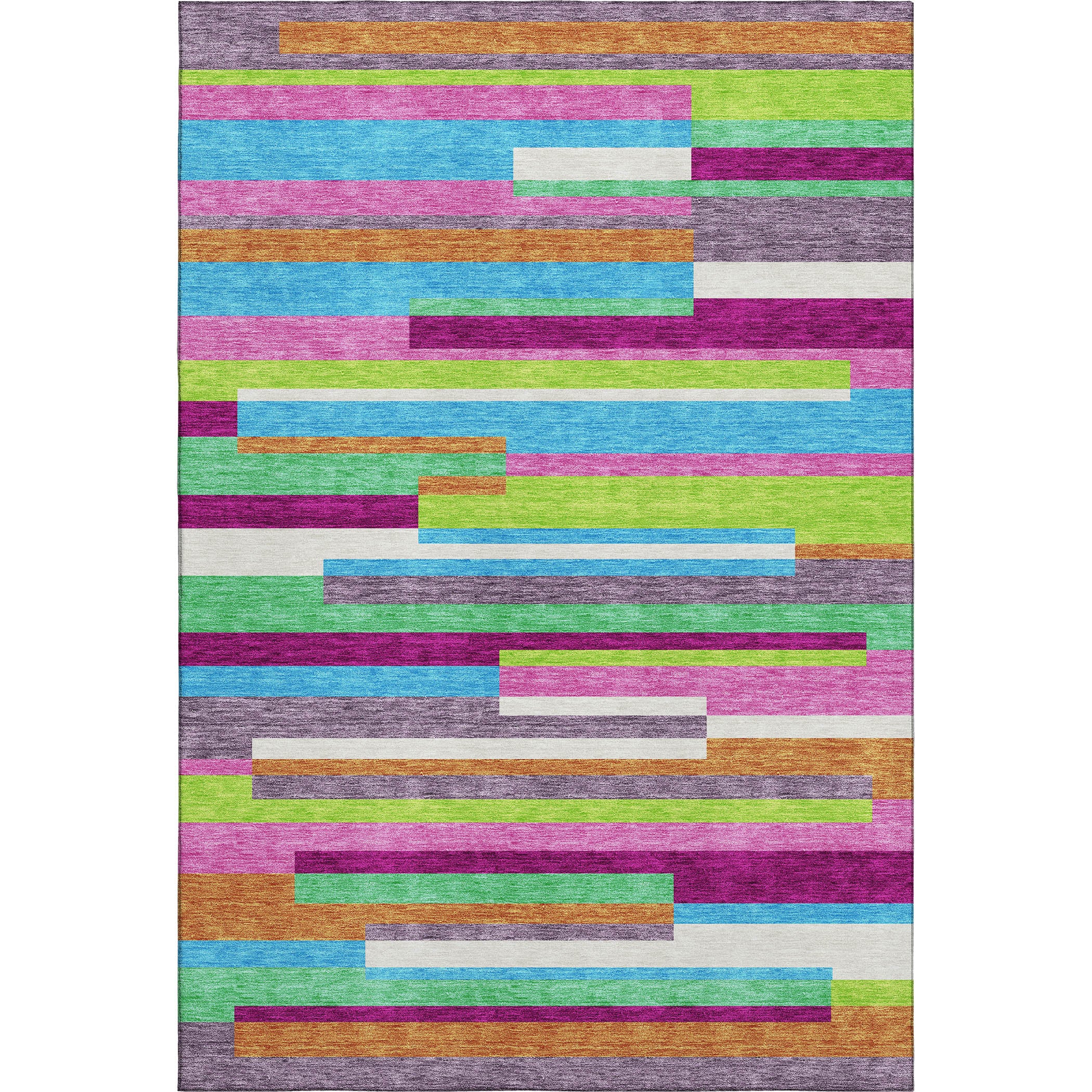 Tallinn Machine Washable Transitional Lavender Purple Rug 2'6" x 3'10" #shape_Rectangle