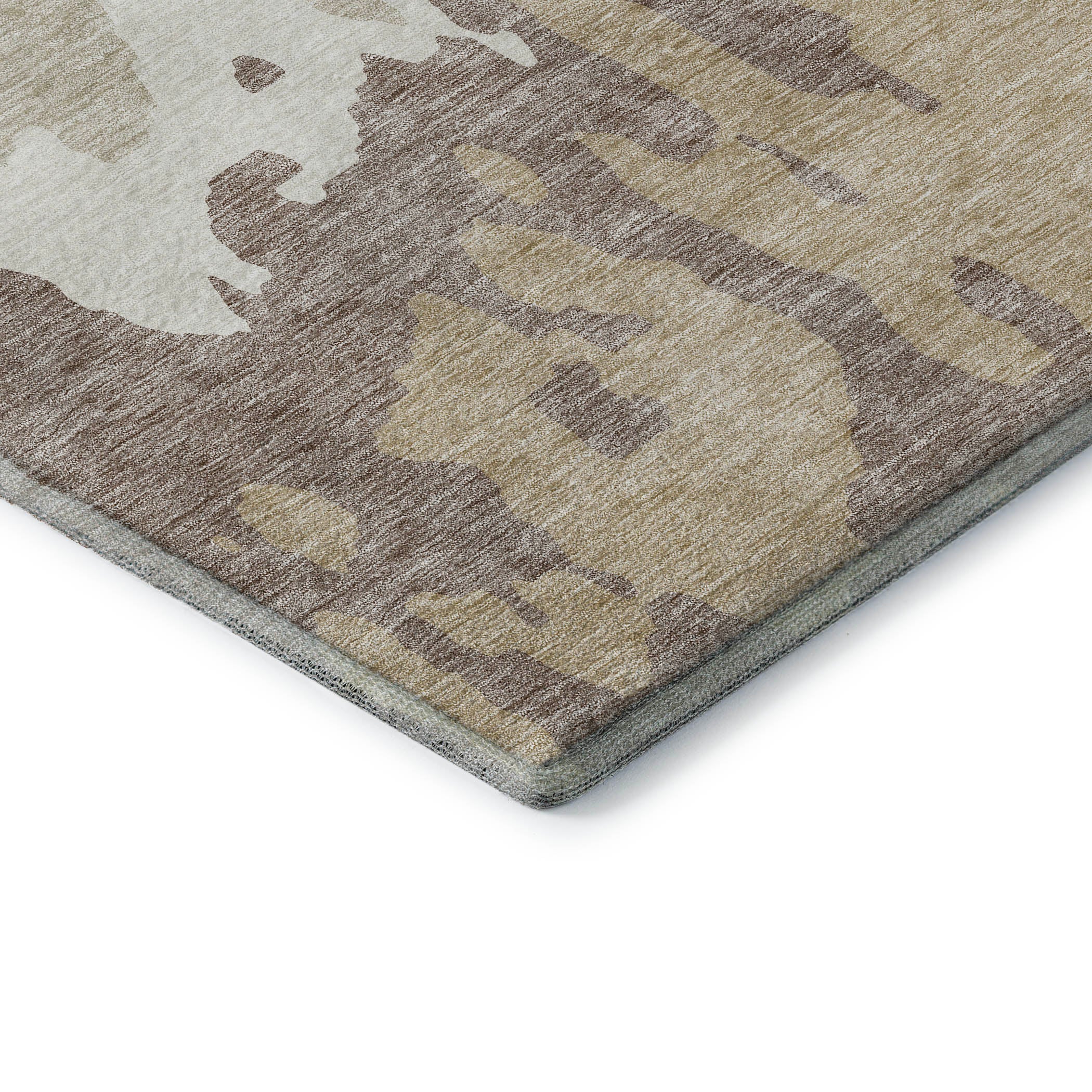 Seville Machine Washable Transitional Ivory Rug 1'8" x 2'6" #shape_Rectangle