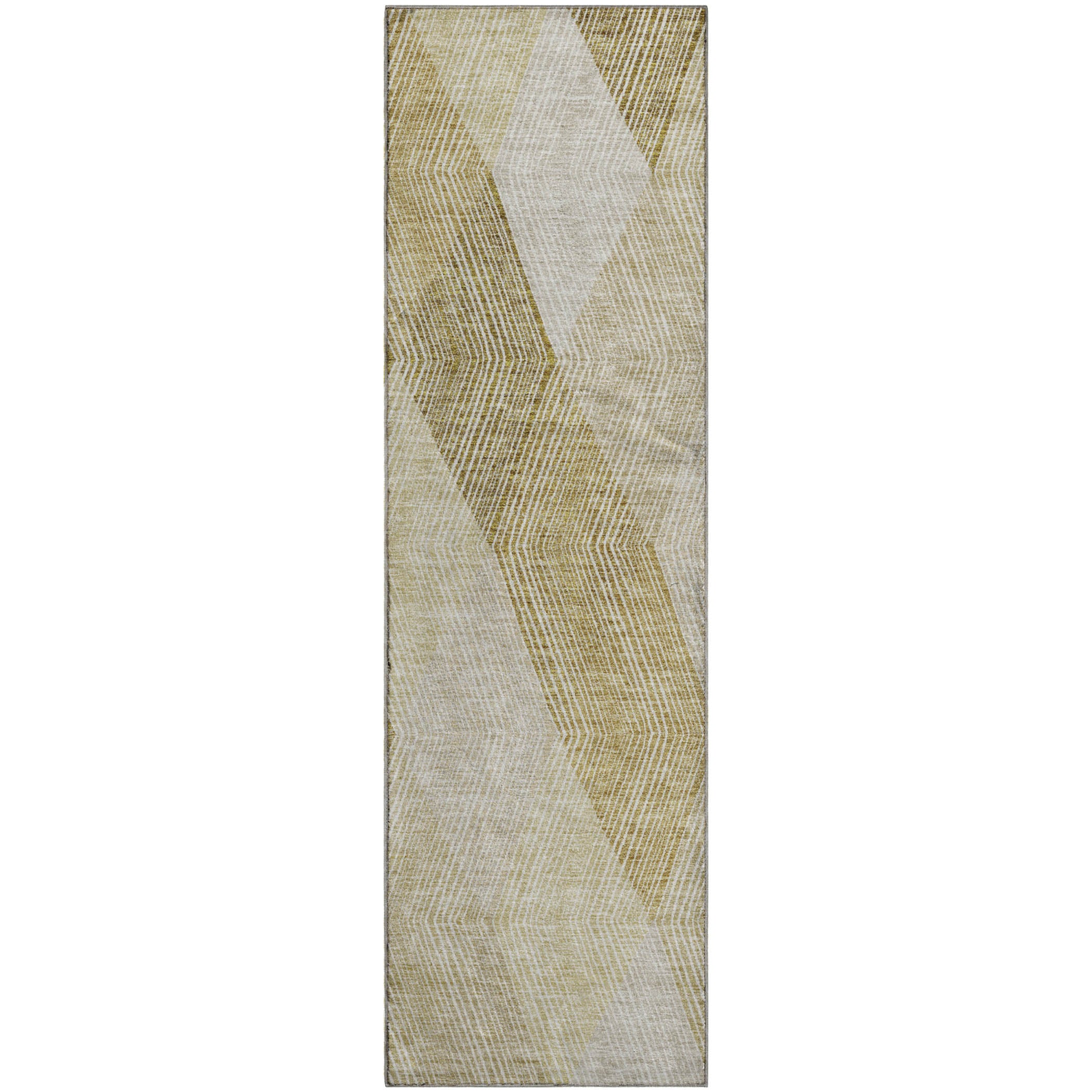 Seville Machine Washable Transitional Ivory Rug 2'3" x 7'6" #shape_Runner