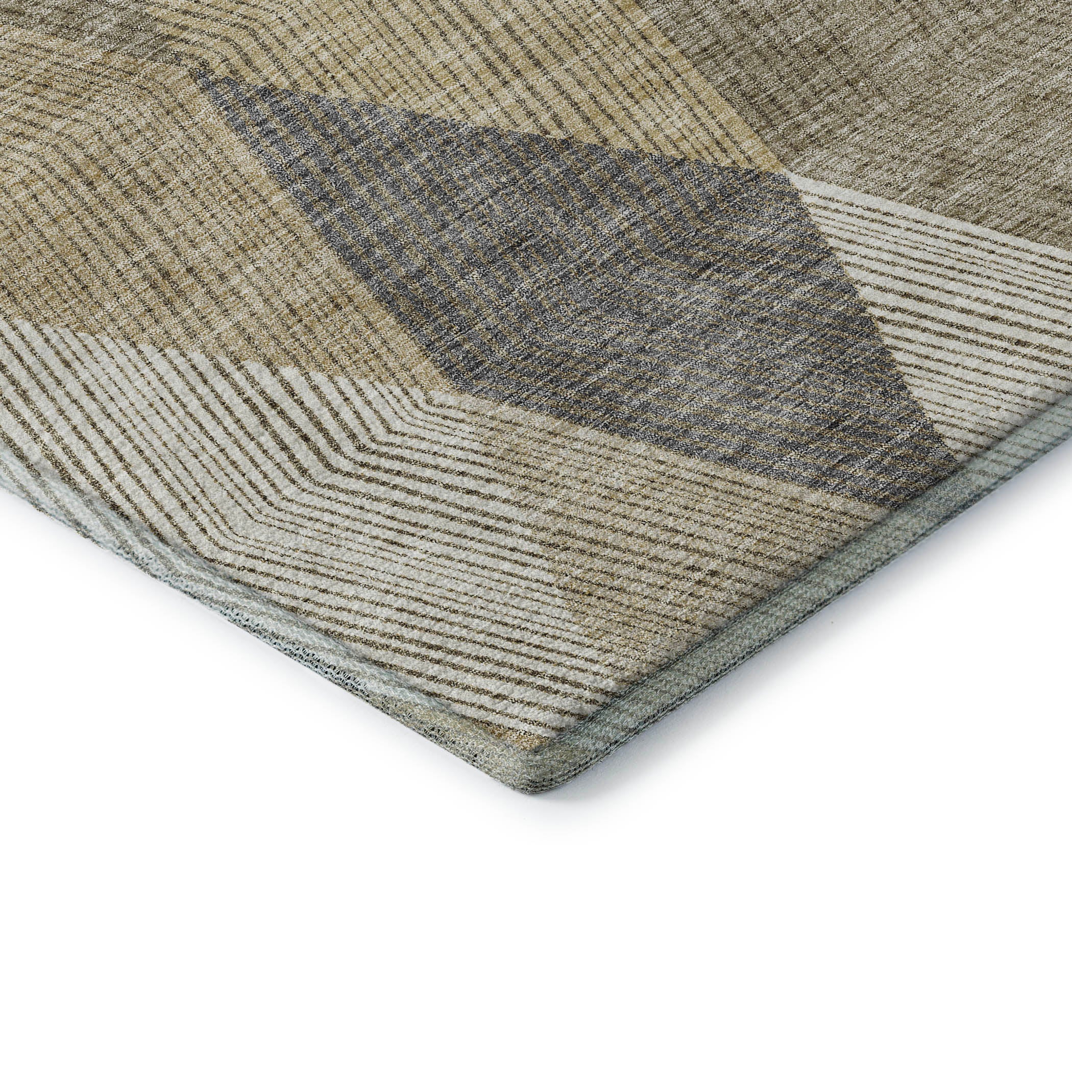 Seville Machine Washable Transitional Wheat Gold Rug 1'8" x 2'6" #shape_Rectangle