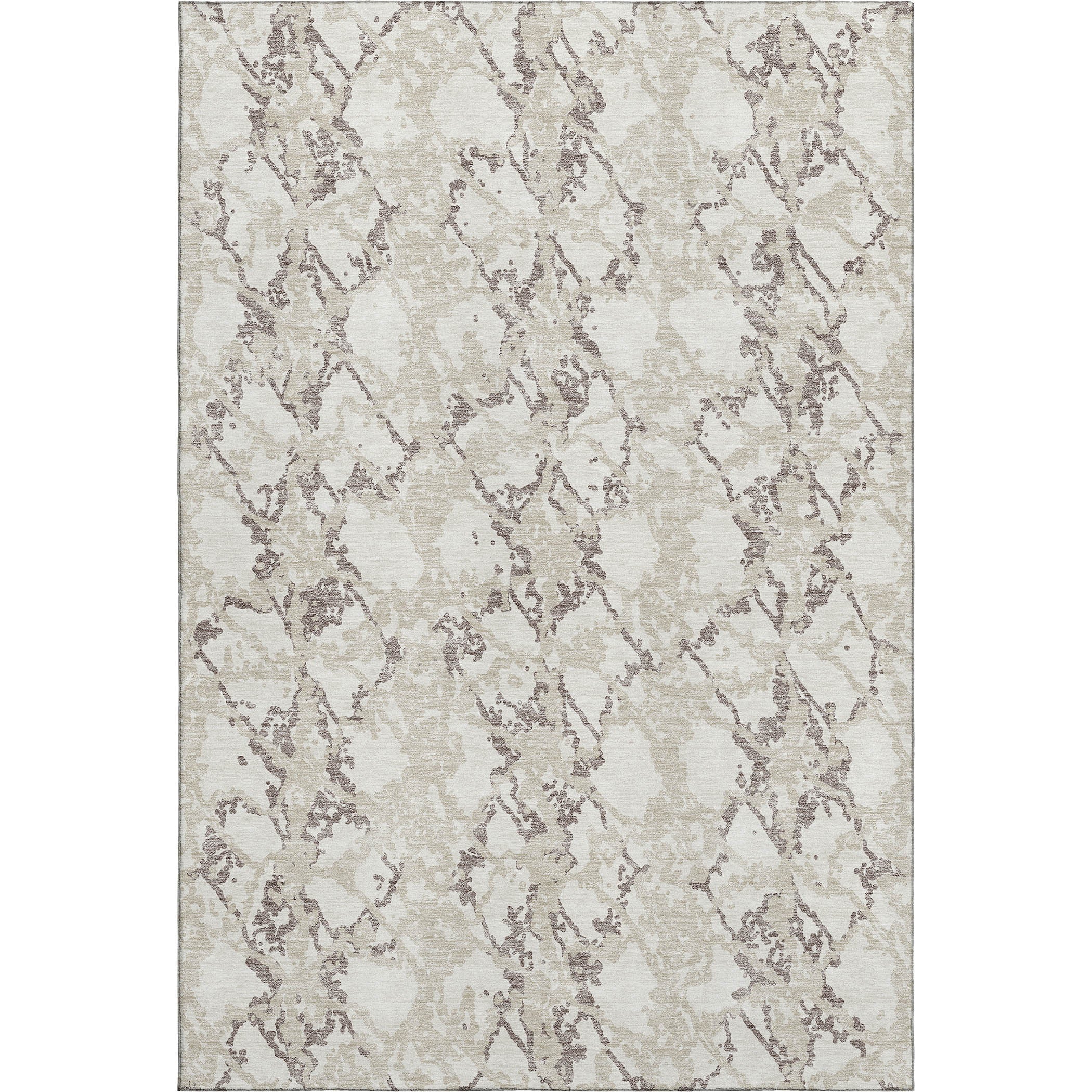 Bern Machine Washable Transitional Ivory Rug 2'6" x 3'10" #shape_Rectangle