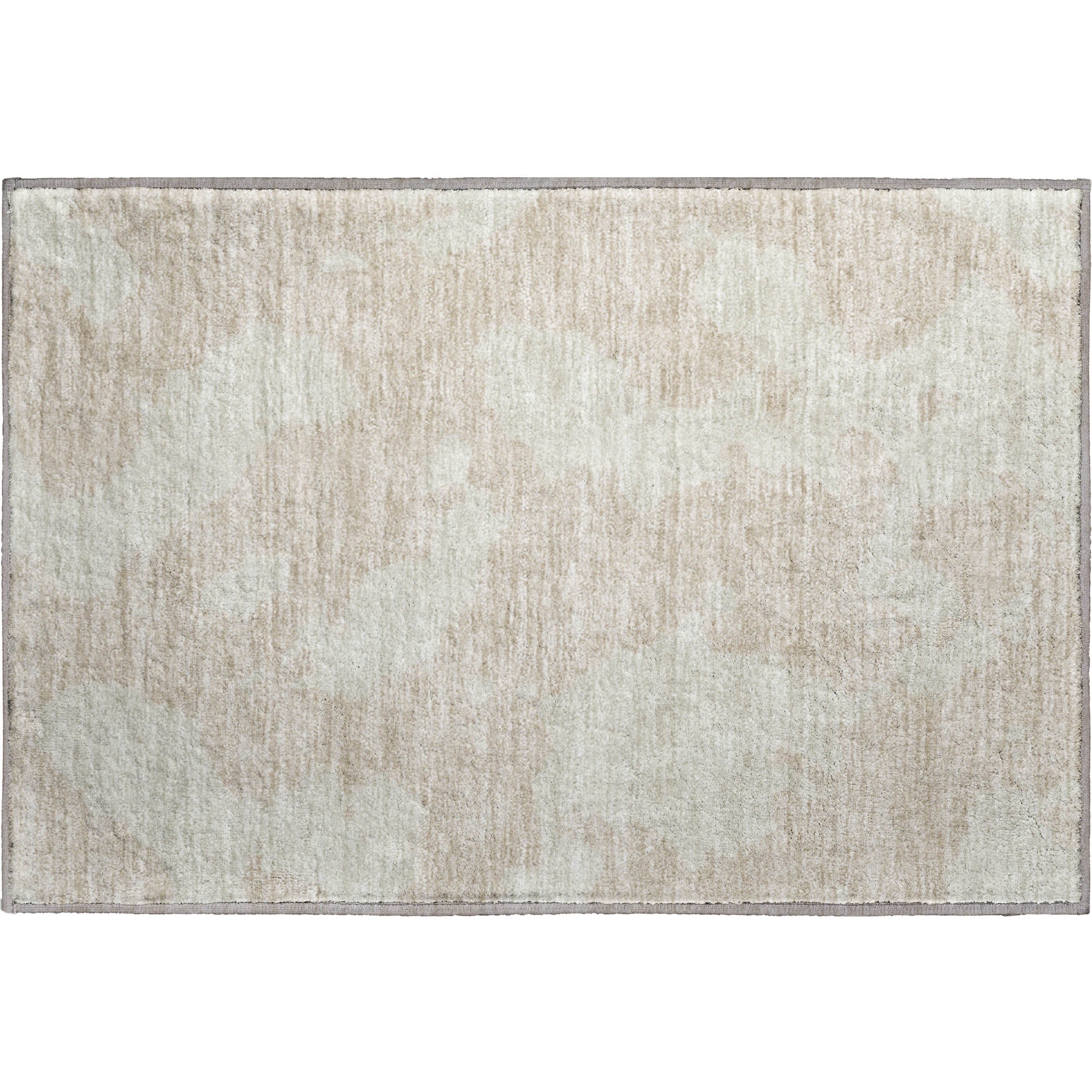 Lima Machine Washable Transitional Beige Brown Rug 1'8" x 2'6" #shape_Rectangle