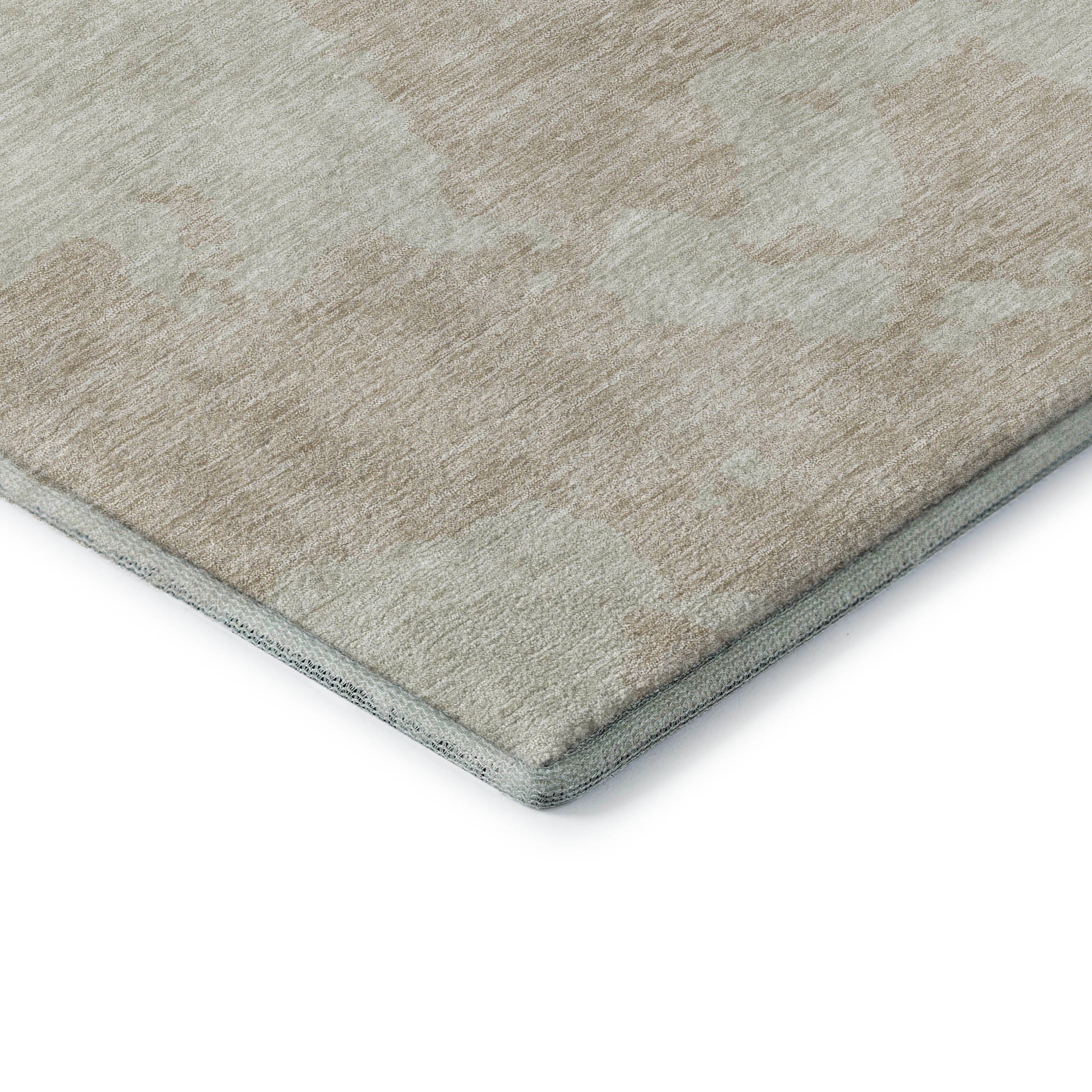 Lima Machine Washable Transitional Beige Brown Rug 1'8" x 2'6" #shape_Rectangle