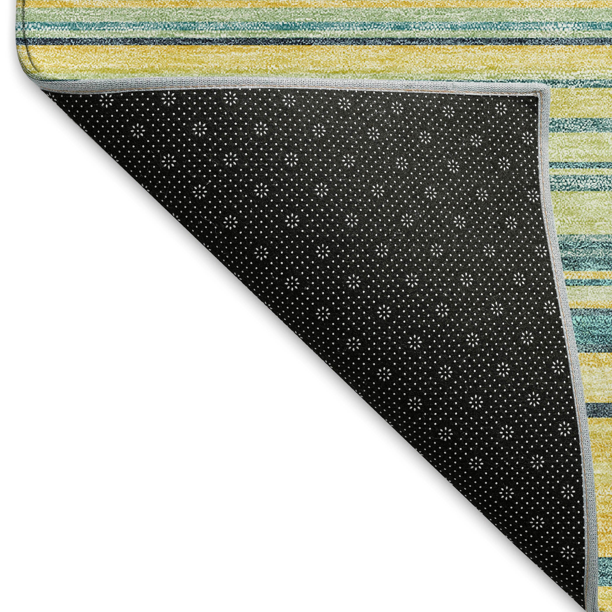 Santorini Machine Washable Transitional Yellow Gold Rug 1'8" x 2'6" #shape_Rectangle