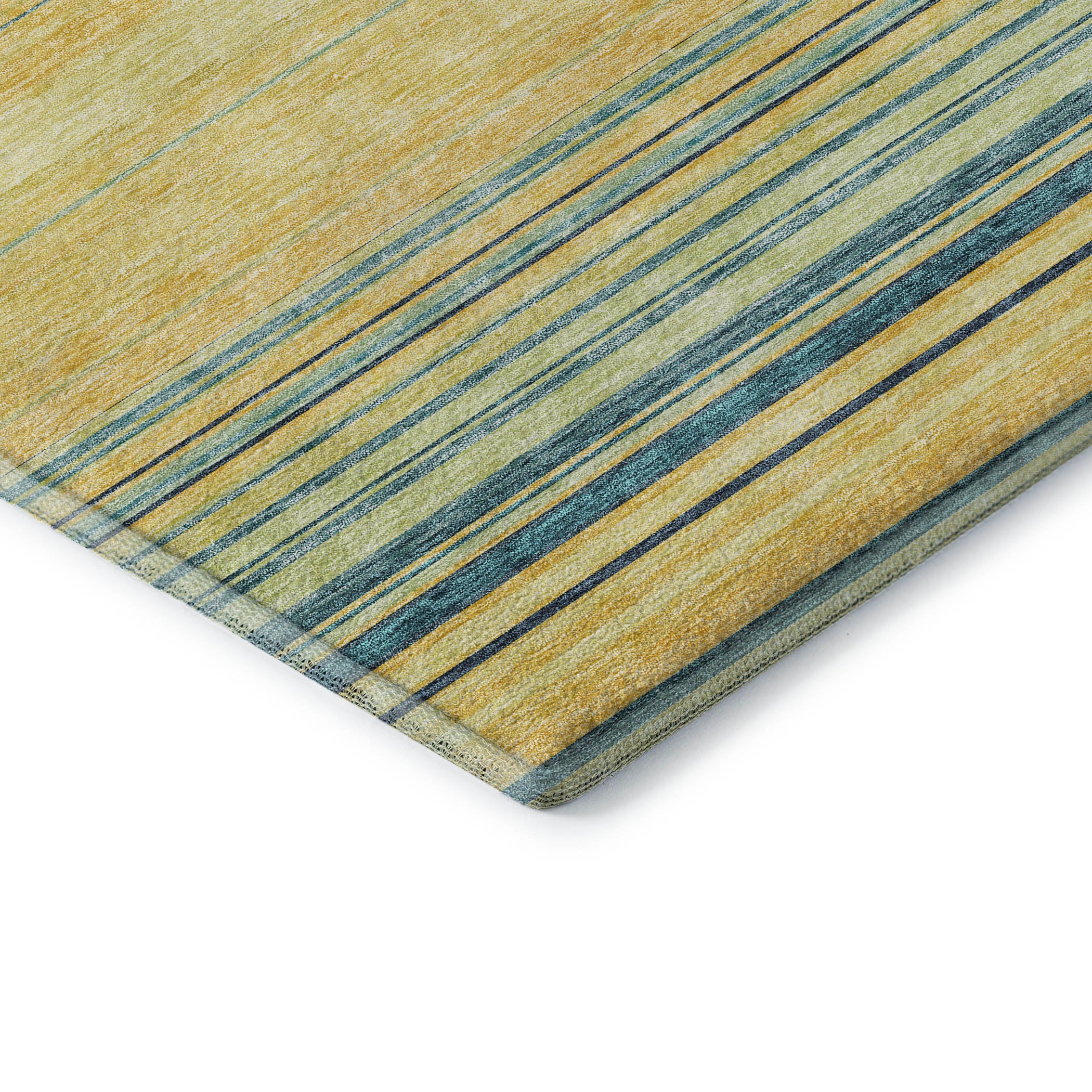 Santorini Machine Washable Transitional Yellow Gold Rug 1'8" x 2'6" #shape_Rectangle