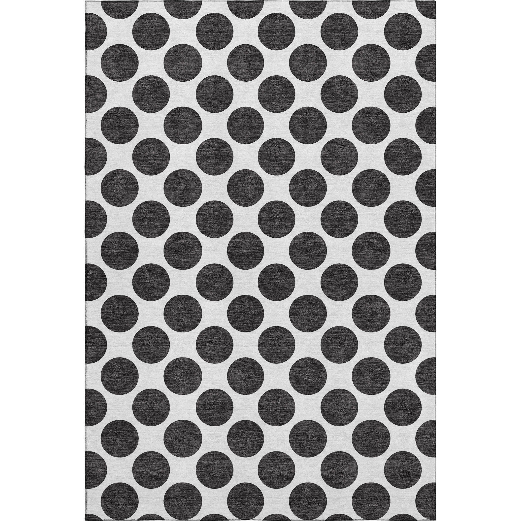 Jaipur Machine Washable Transitional Black Rug 2'6" x 3'10" #shape_Rectangle